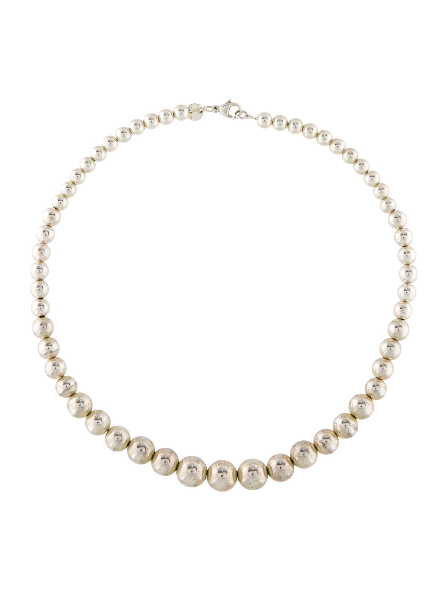 Tiffany & Co. Graduated Ball Necklace