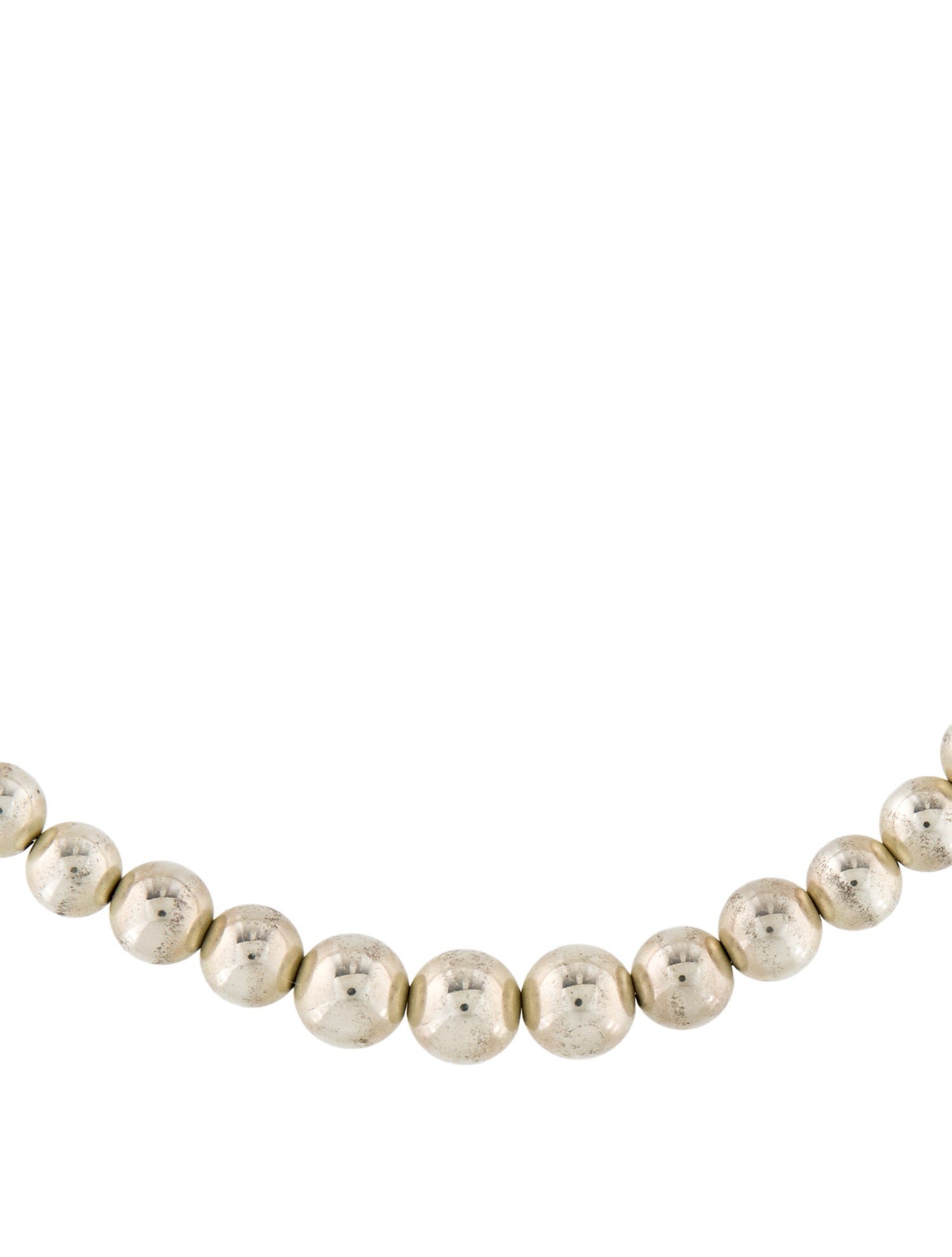 Tiffany & Co. Graduated Ball Necklace