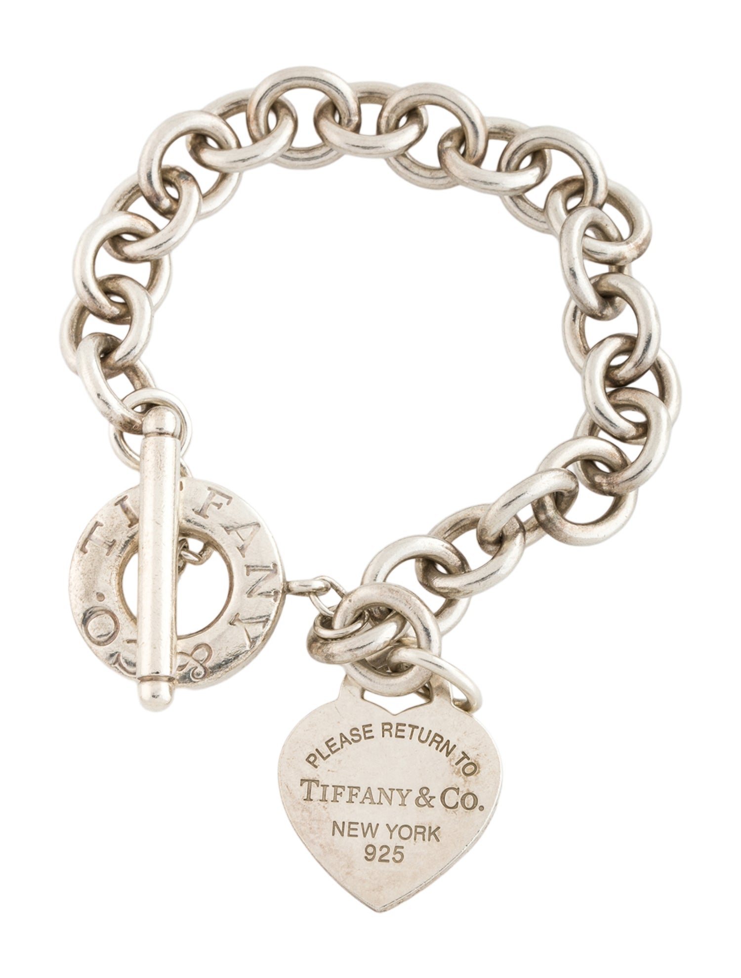 Tiffany & Co. Heart Tag Toggle Bracelet