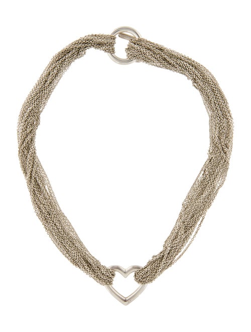 Tiffany & Co. Heart Multistrand Toggle Necklace