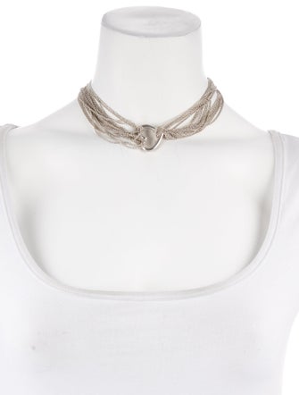 Tiffany & Co. Heart Multistrand Toggle Necklace