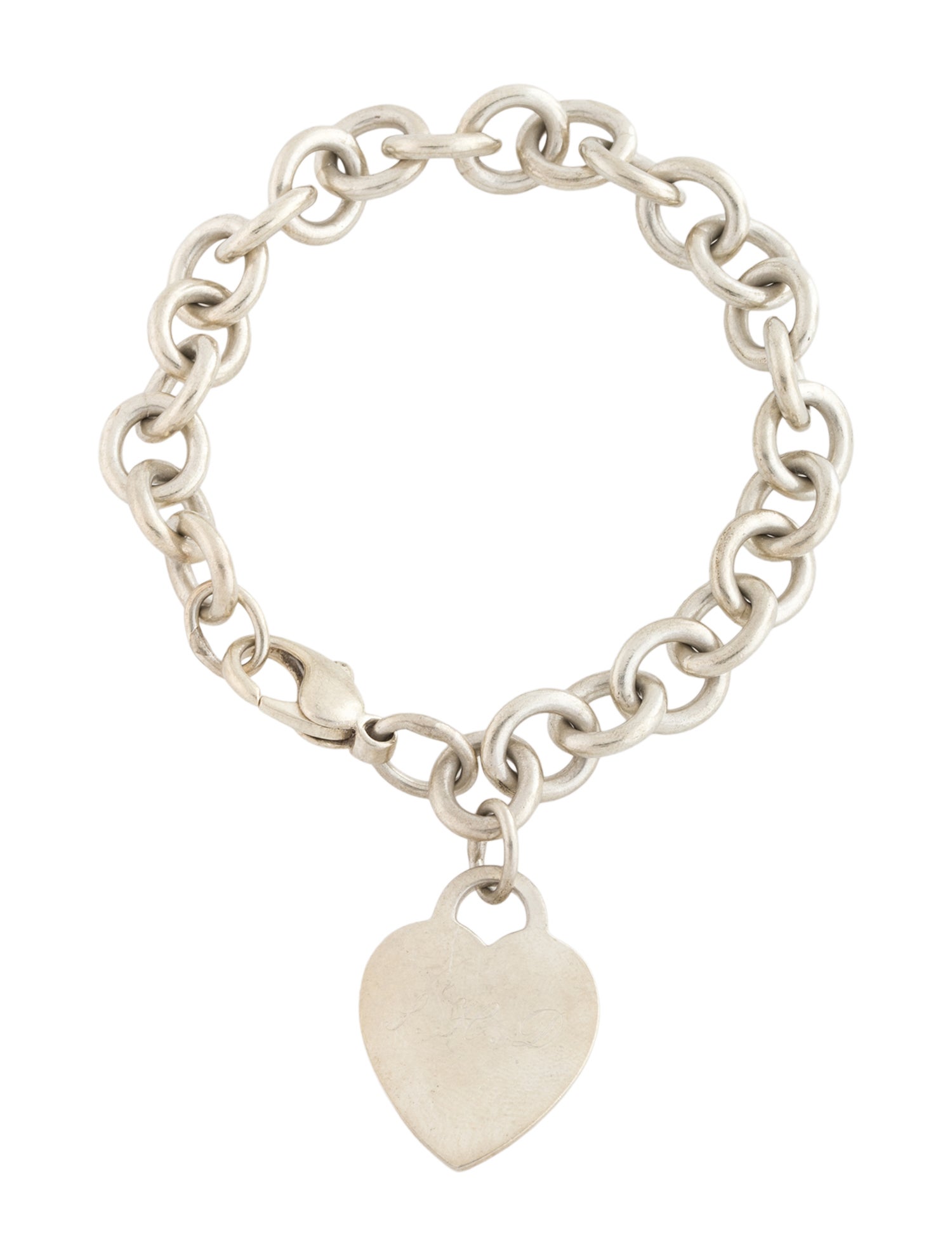 Tiffany & Co. Heart Tag Charm Bracelet