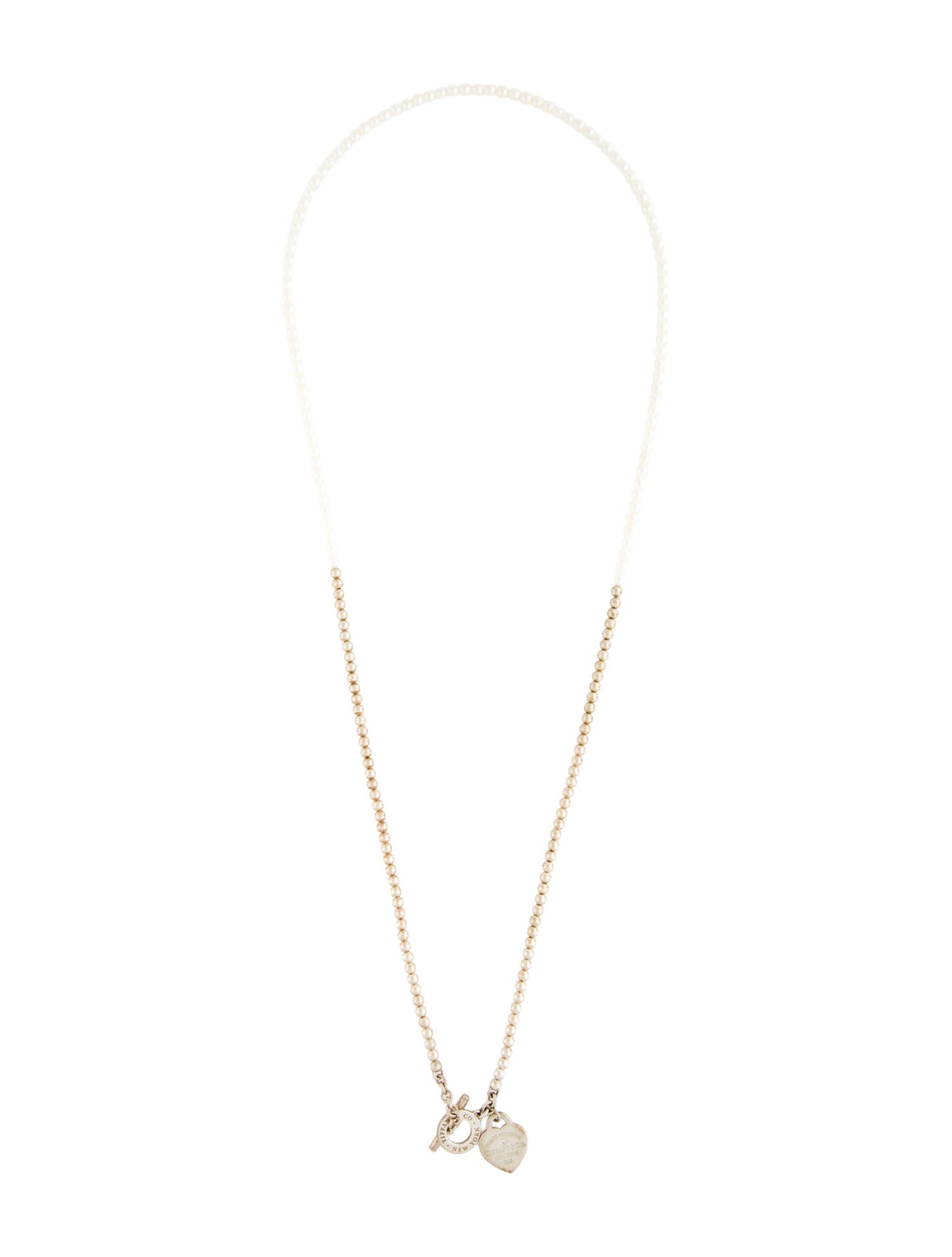 Tiffany & Co. Pearl Return to Tiffany Wrap Necklace