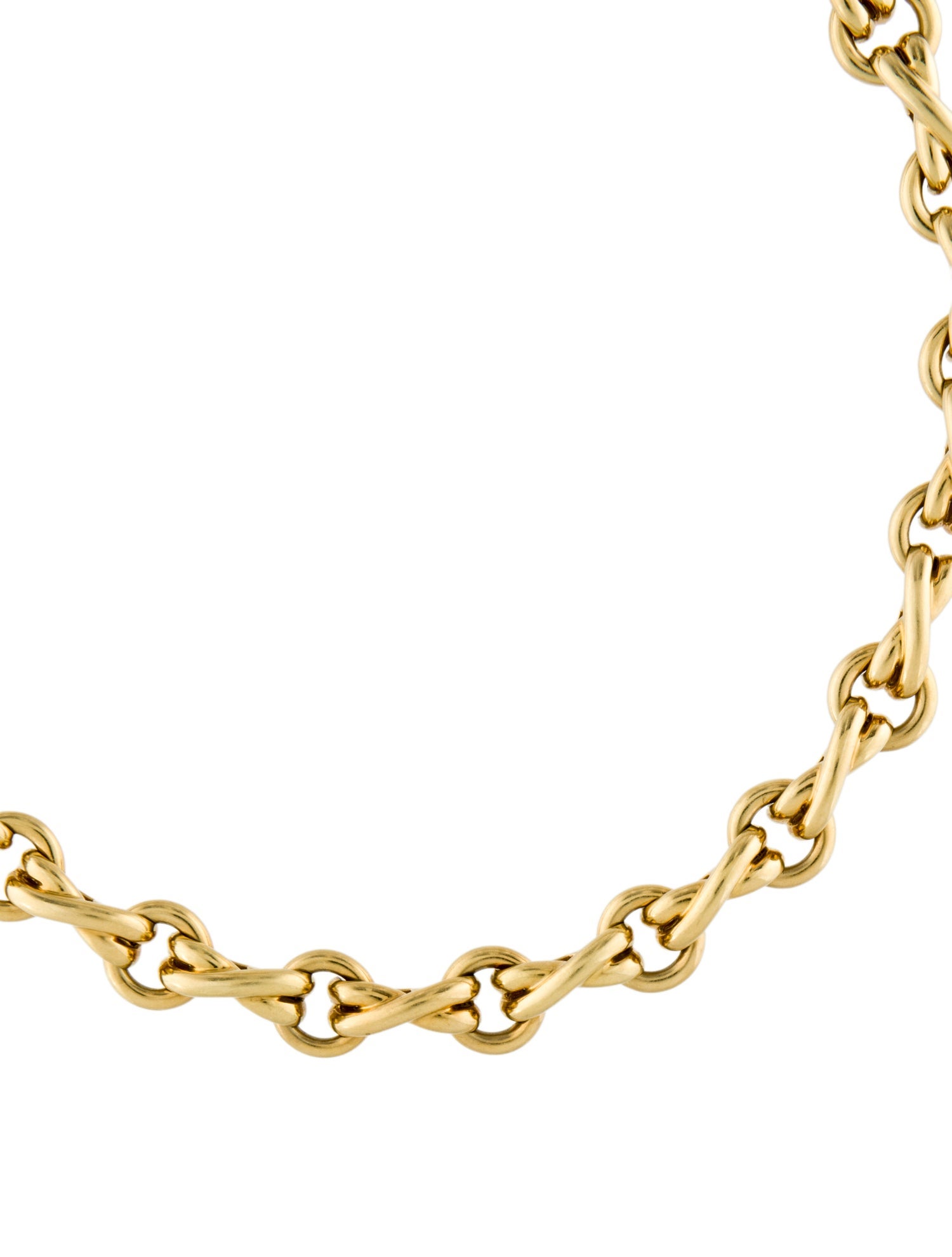 Tiffany & Co. Vintage 18K Link Collar Necklace