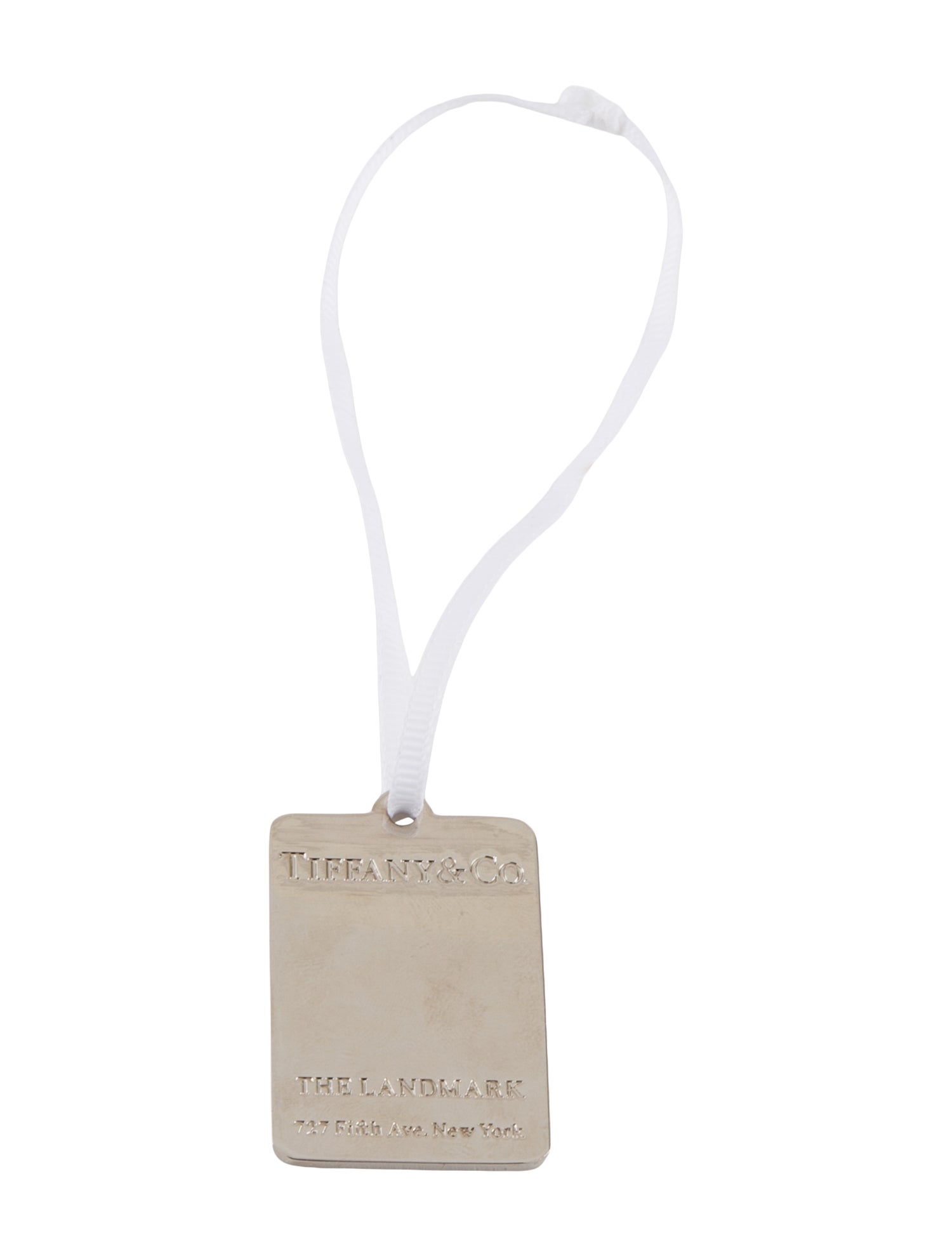 Tiffany & Co. Landmark Store NYC Tag Ornament