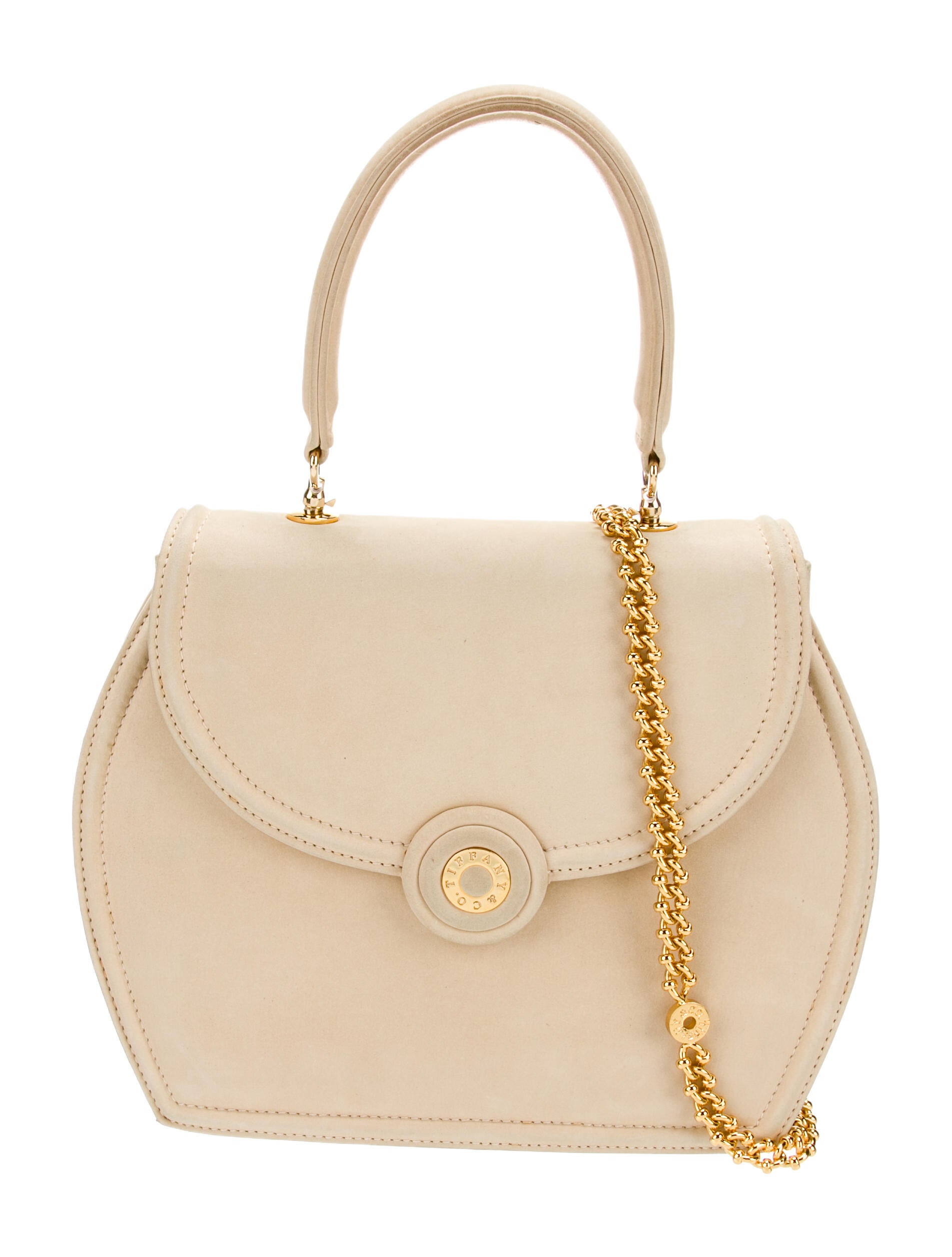 Tiffany & Co. Suede Shoulder Bag