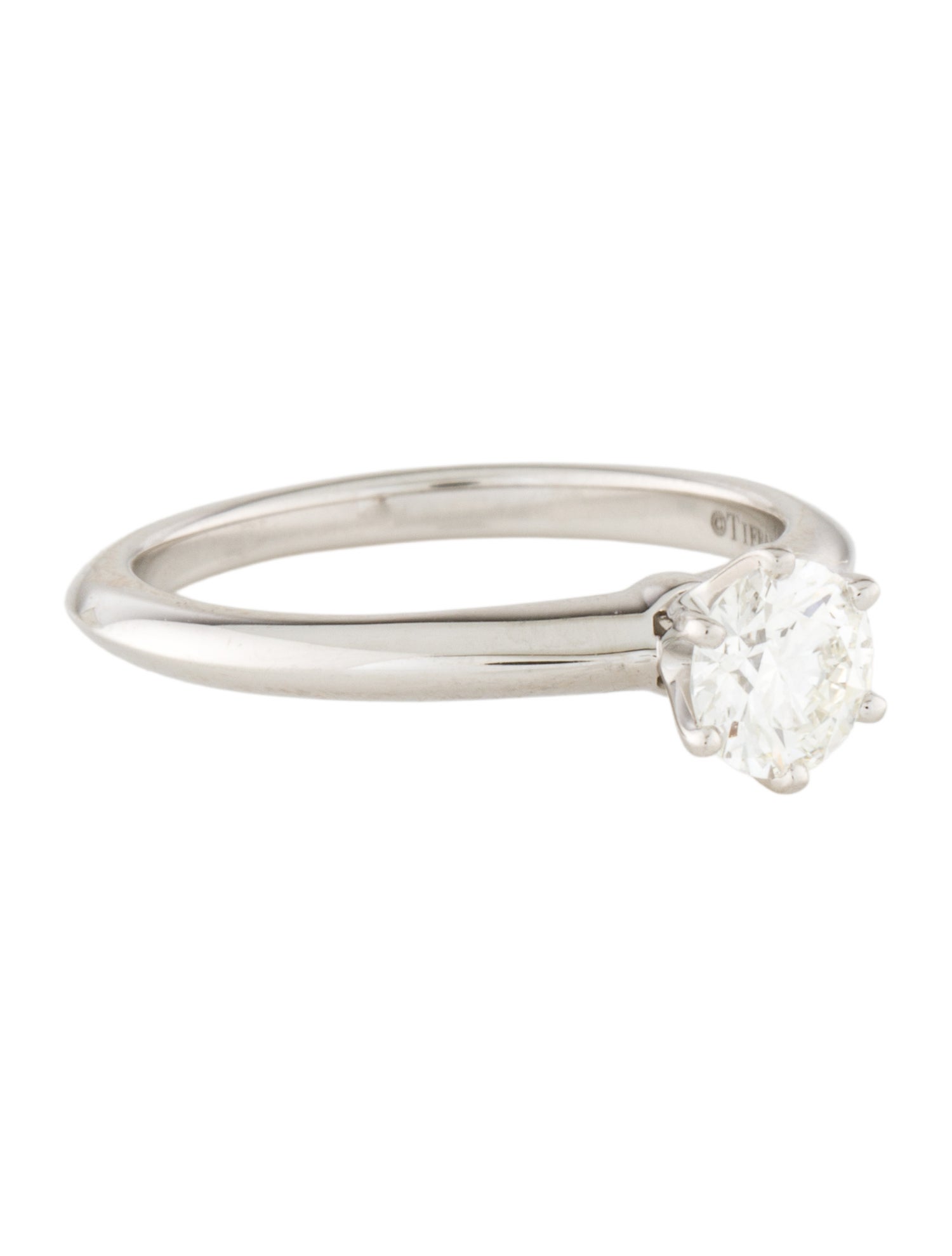 Tiffany & Co. Platinum Diamond Engagement Ring