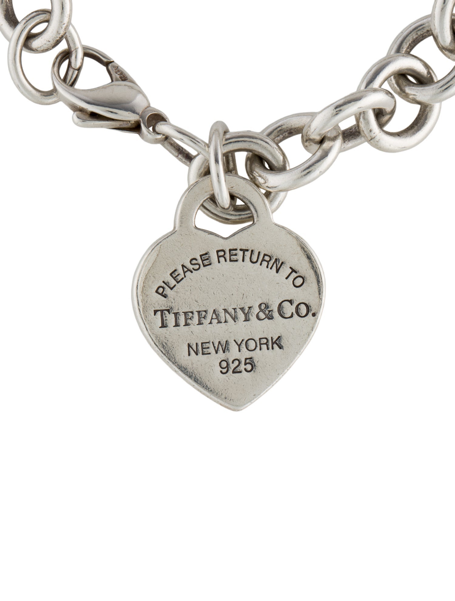 Tiffany & Co. Heart Tag Charm Bracelet