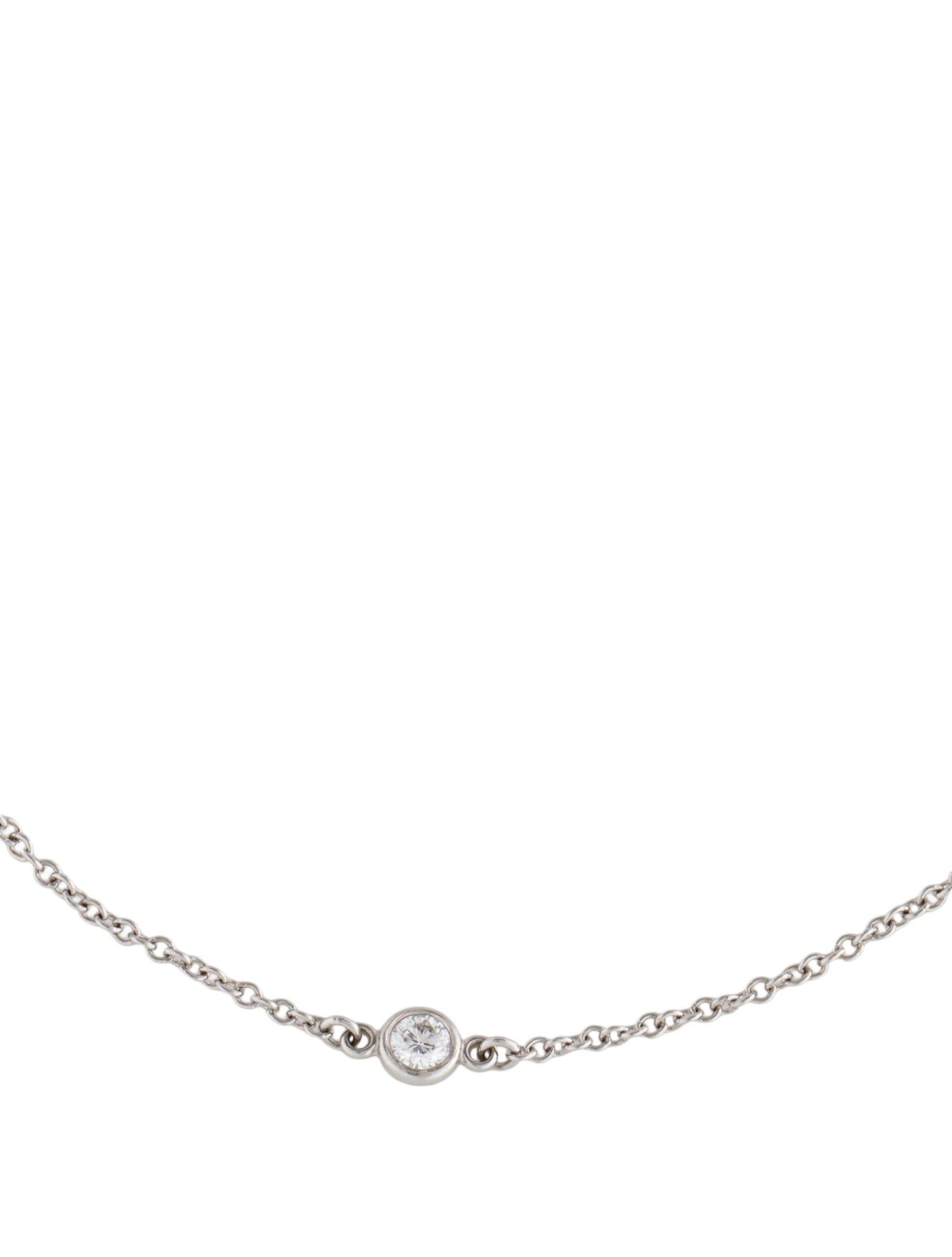 Tiffany & Co. Platinum Diamonds by the Yard Station Bracelet