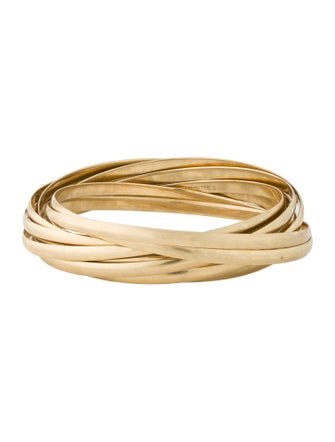 Tiffany & Co. 18K Paloma's Melody 9-Bangle Rolling Bracelet