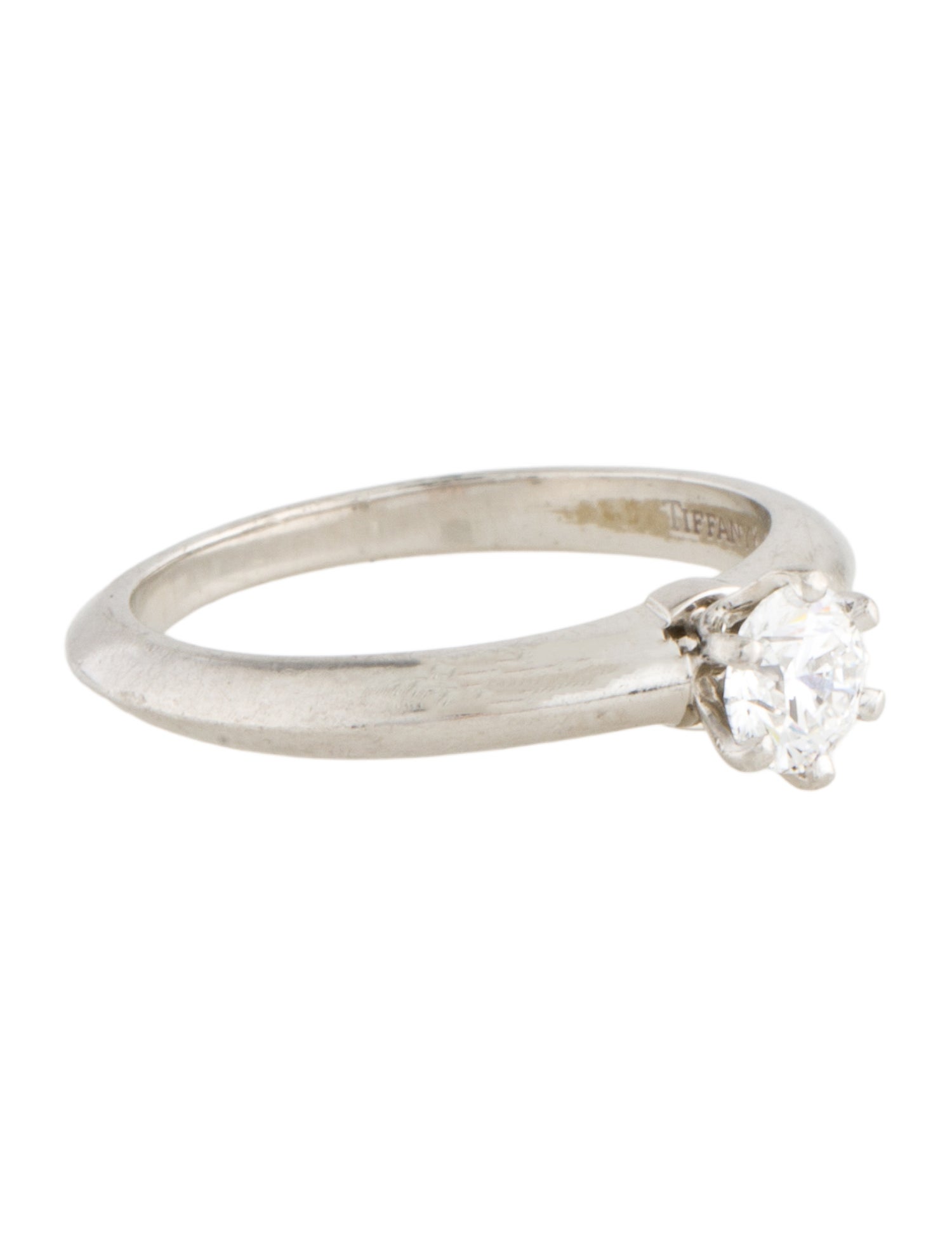 Tiffany & Co. Platinum Diamond Engagement Ring