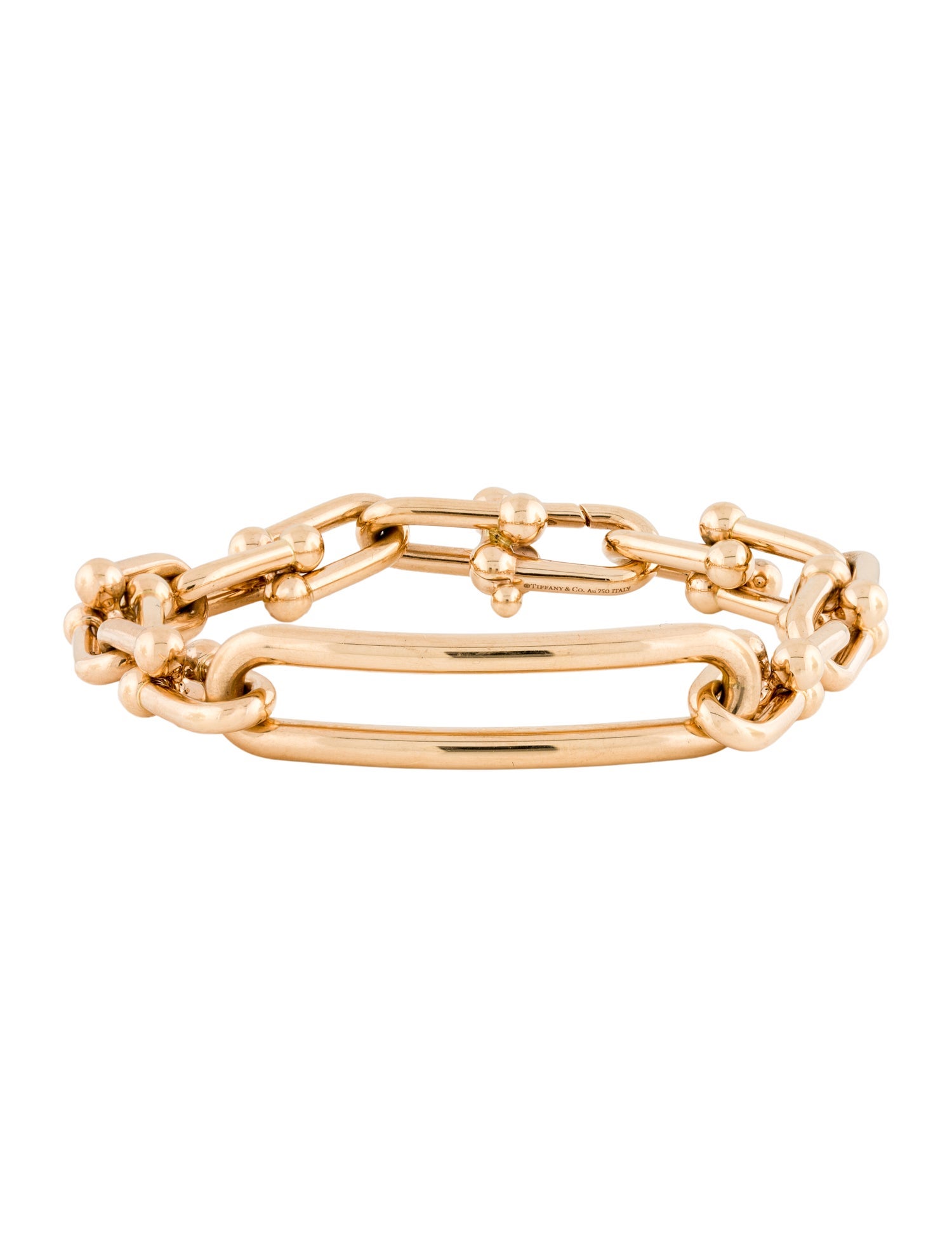 Tiffany & Co. 18K Elongated Link Bracelet