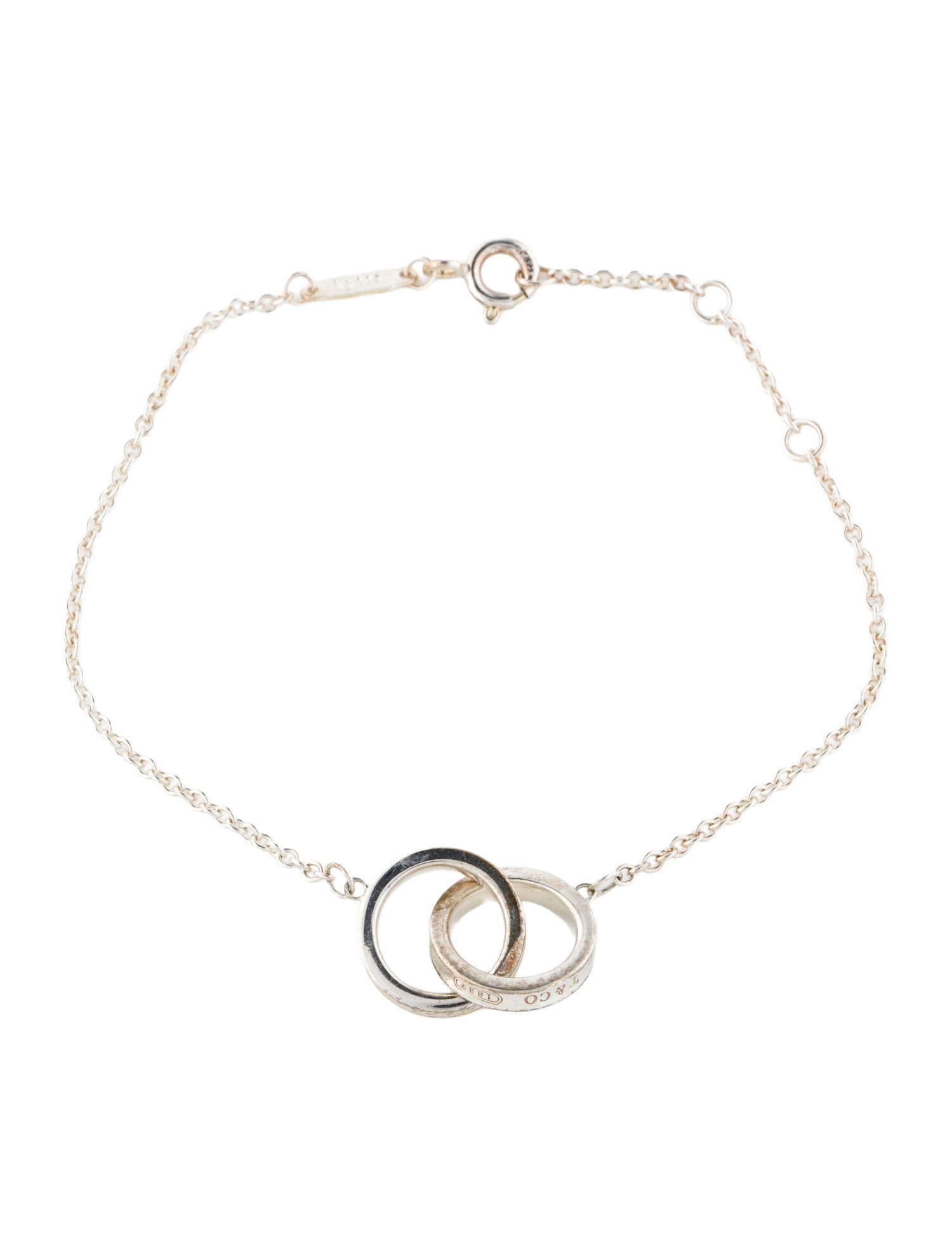 Tiffany & Co. Interlocking Circles Chain Bracelet