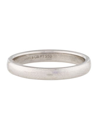 Tiffany & Co. Platinum Forever Wedding Band Ring