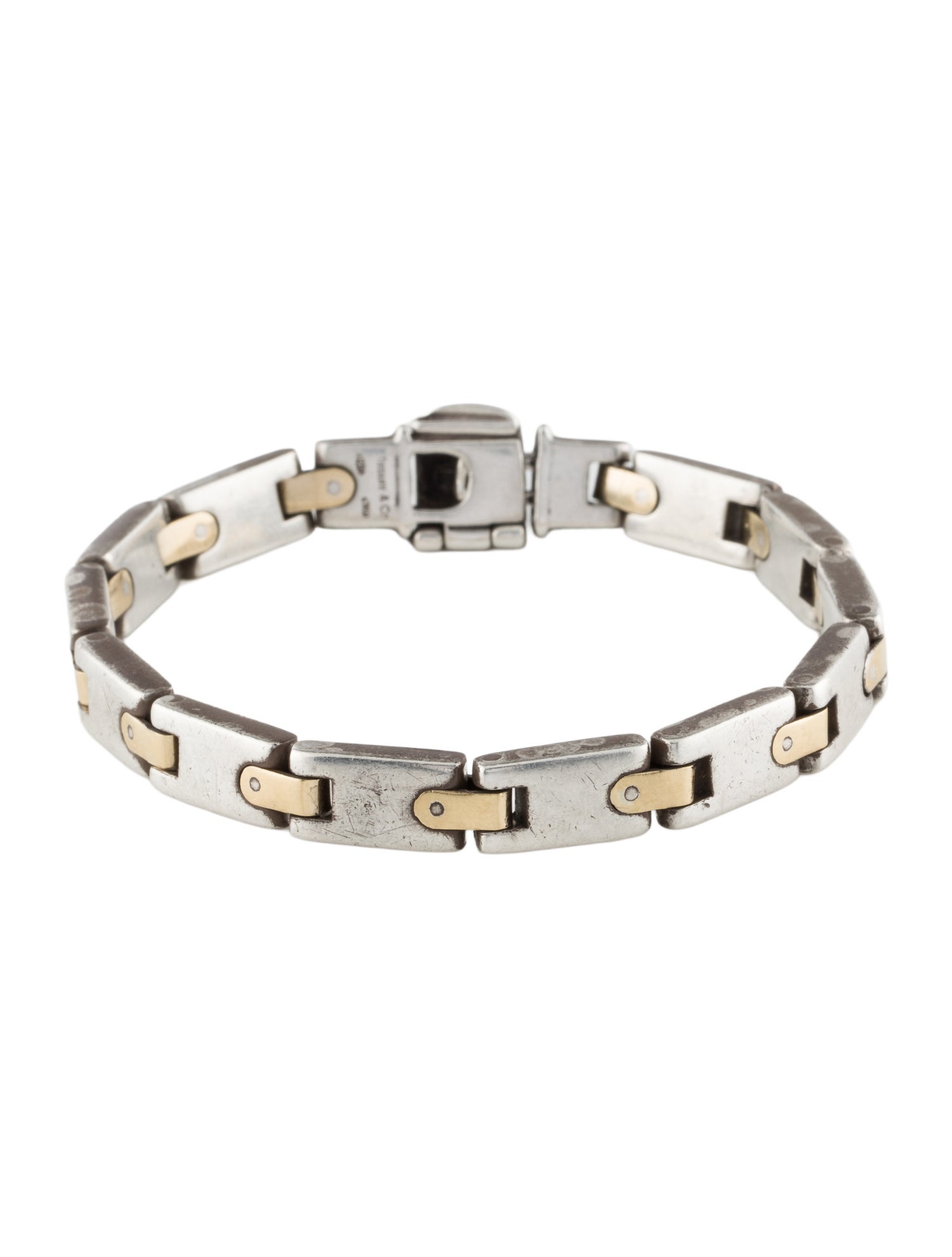 Tiffany & Co. Vintage Two-Tone Link Bracelet