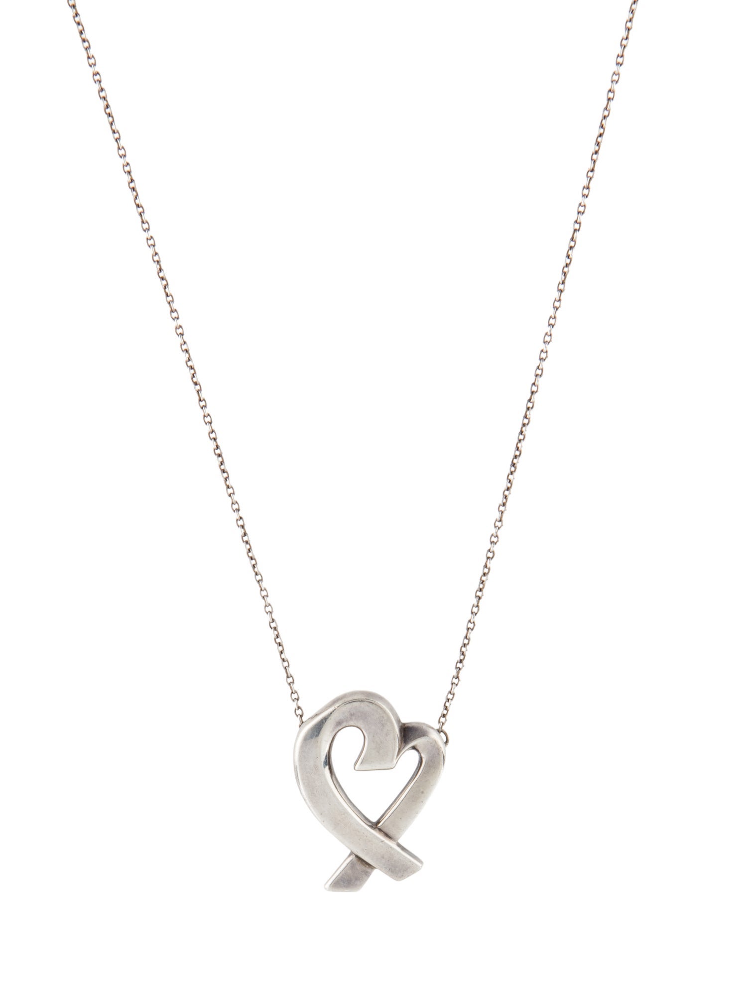 Tiffany & Co. Loving Heart Pendant Necklace