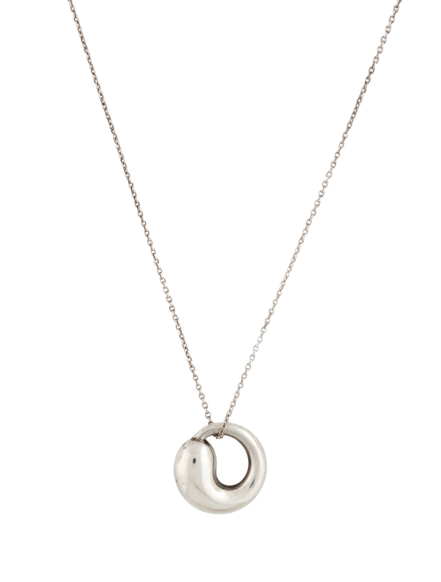Tiffany & Co. Eternal Circle Pendant Necklace