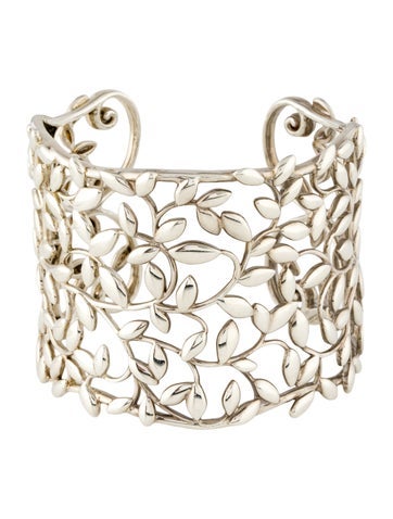 Tiffany & Co. Cuff Olive Leaf Bracelet
