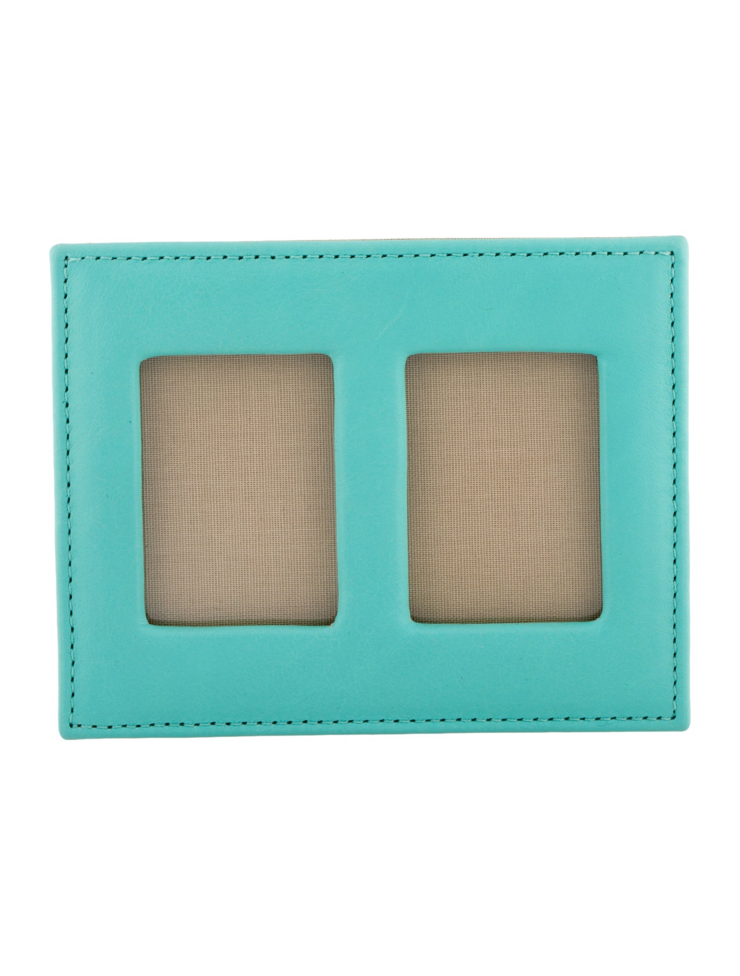 Tiffany & Co. Leather Dual Picture Frame