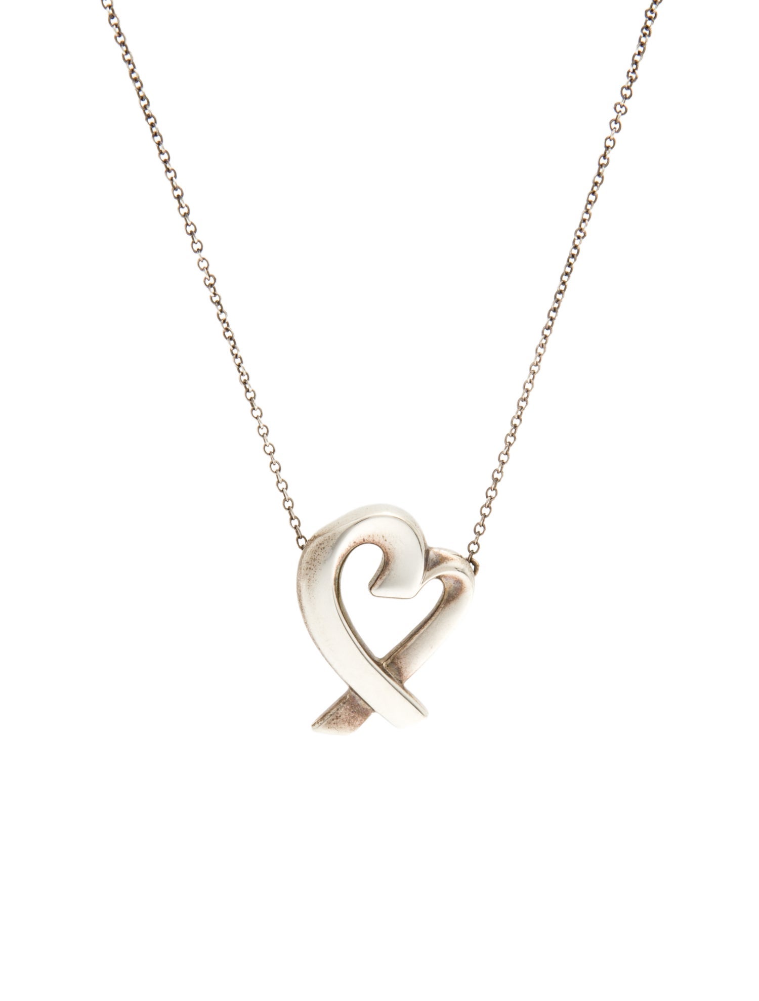 Tiffany & Co. Loving Heart Pendant Necklace