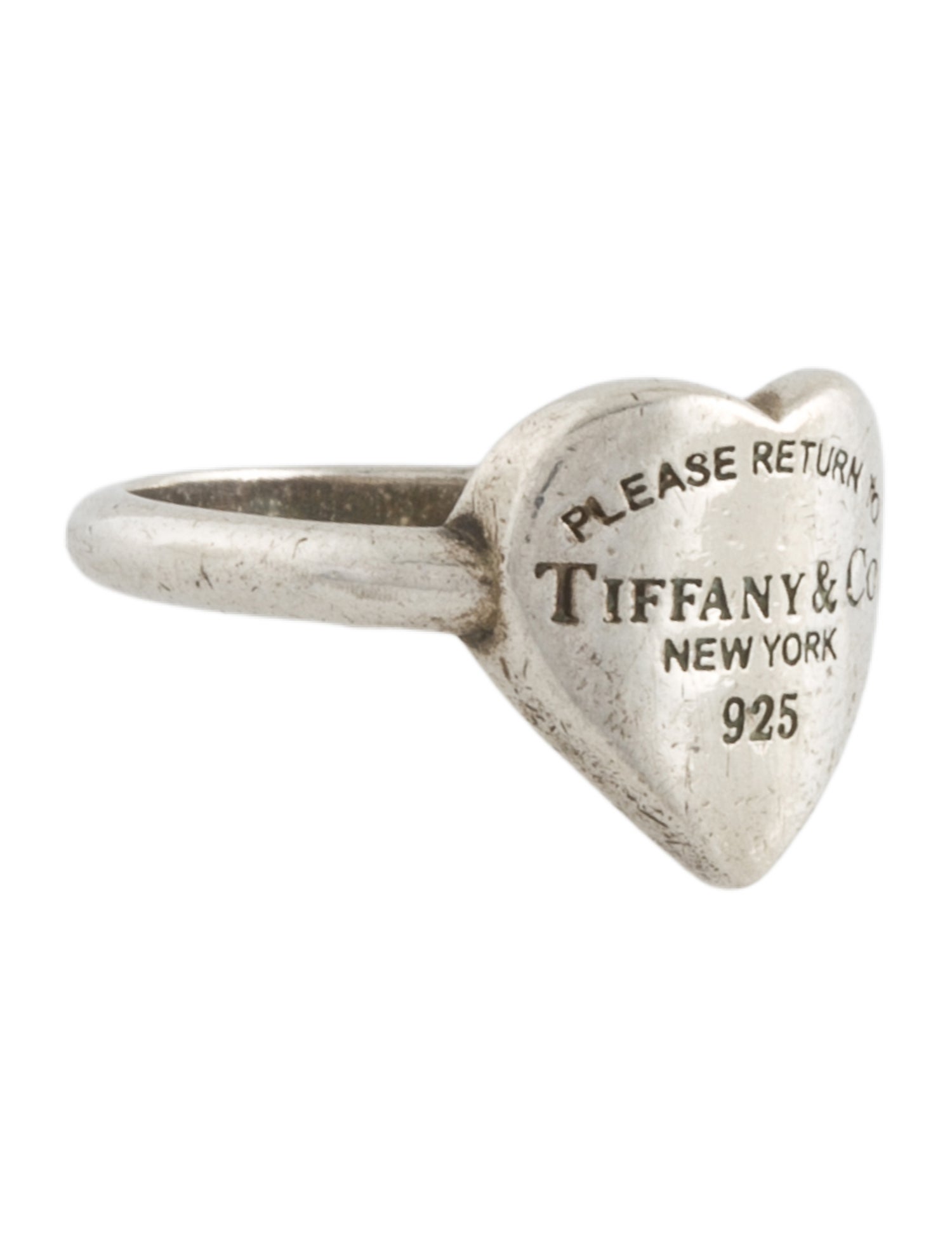 Tiffany & Co. Heart Tag Signet Ring