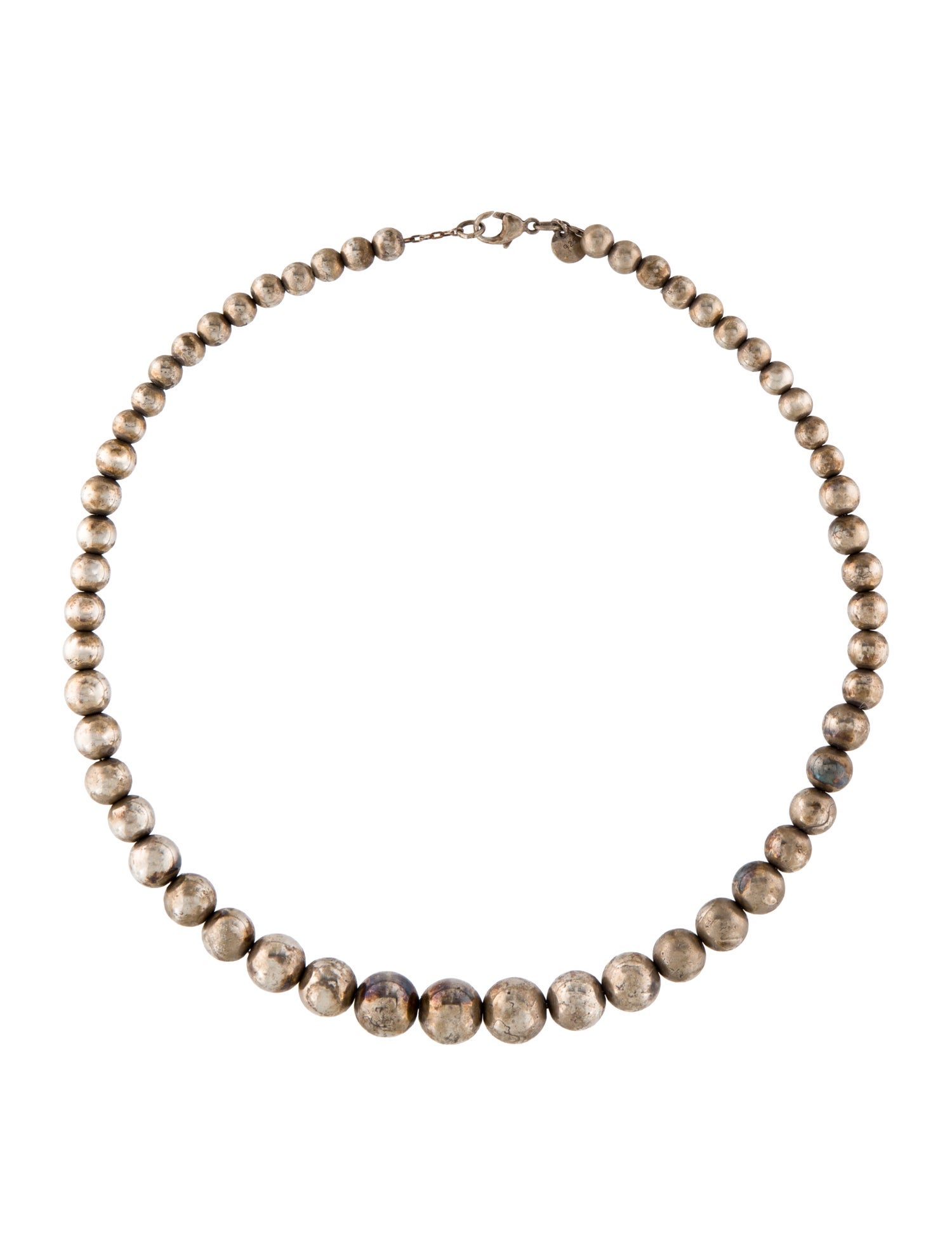 Tiffany & Co. Graduated Ball Necklace
