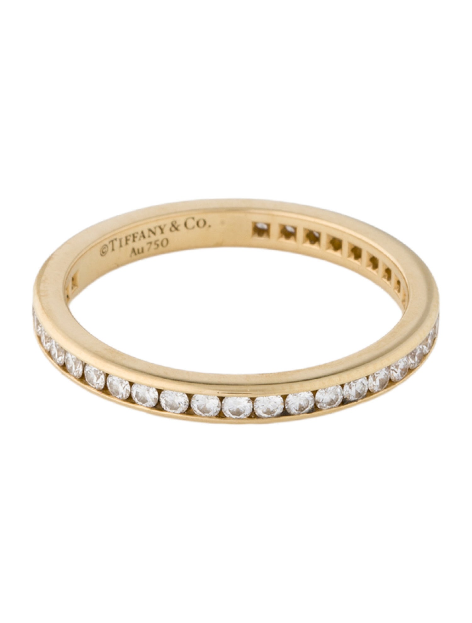 Tiffany & Co. 18K Diamond Eternity Band