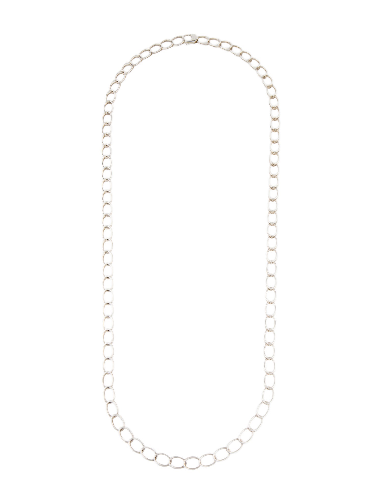 Tiffany & Co. Double Oval Link Necklace