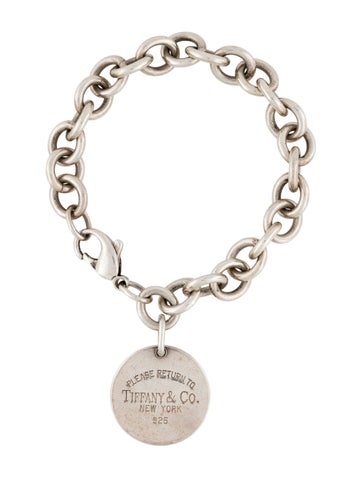 Tiffany & Co. Charm Round Tag Bracelet
