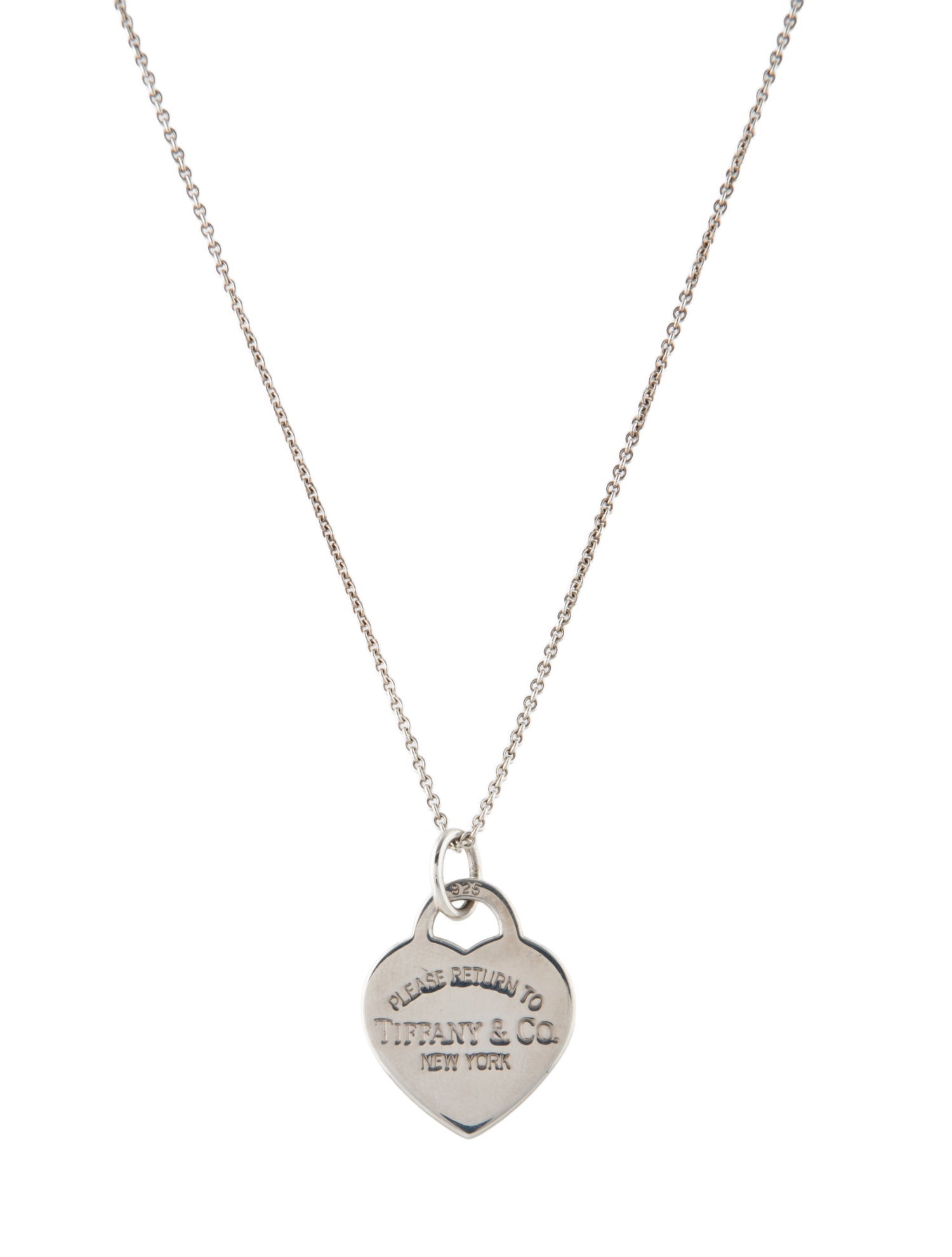 Tiffany & Co. Mom Heart Tag Pendant Necklace