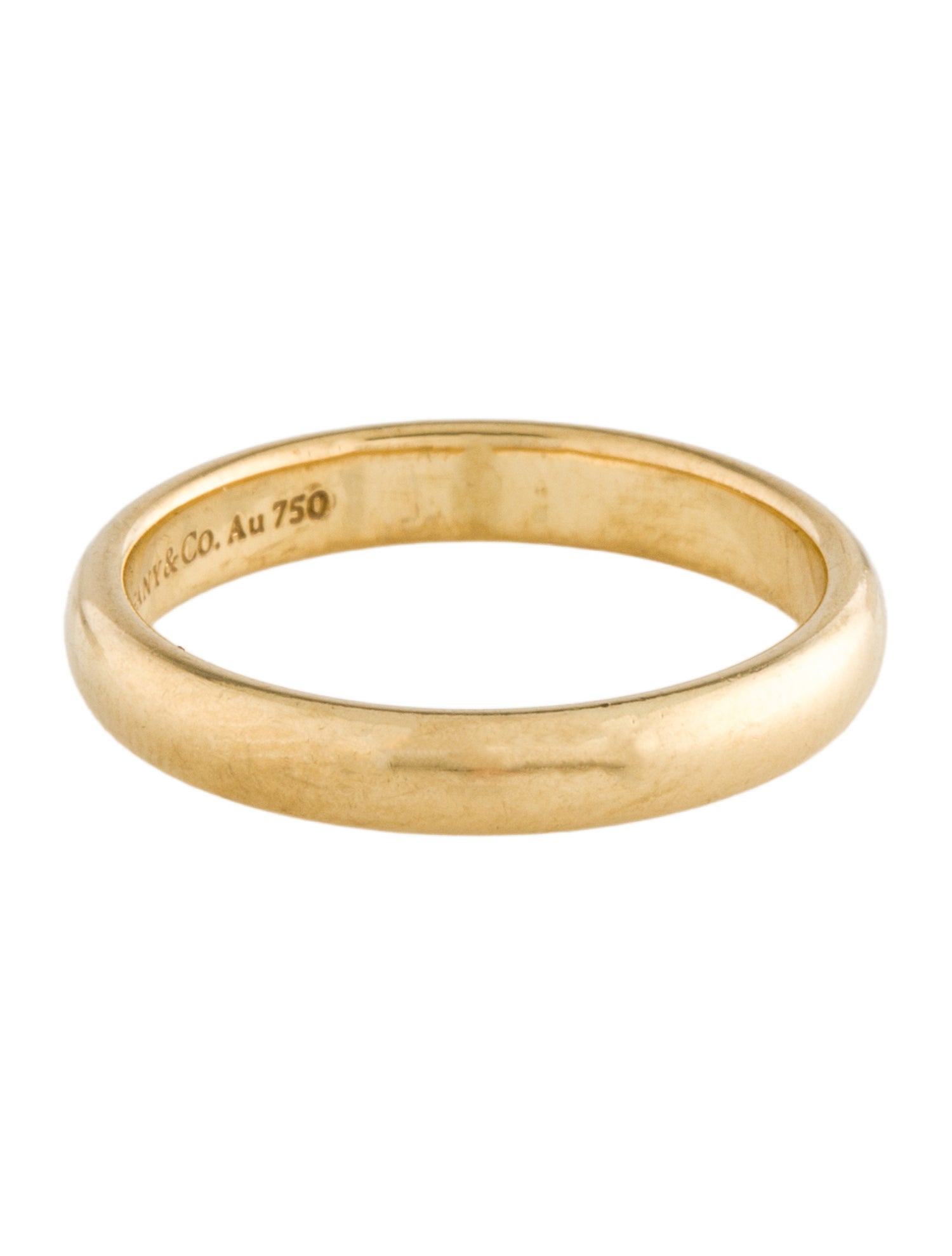 Tiffany & Co. 18K Forever Wedding Band Ring