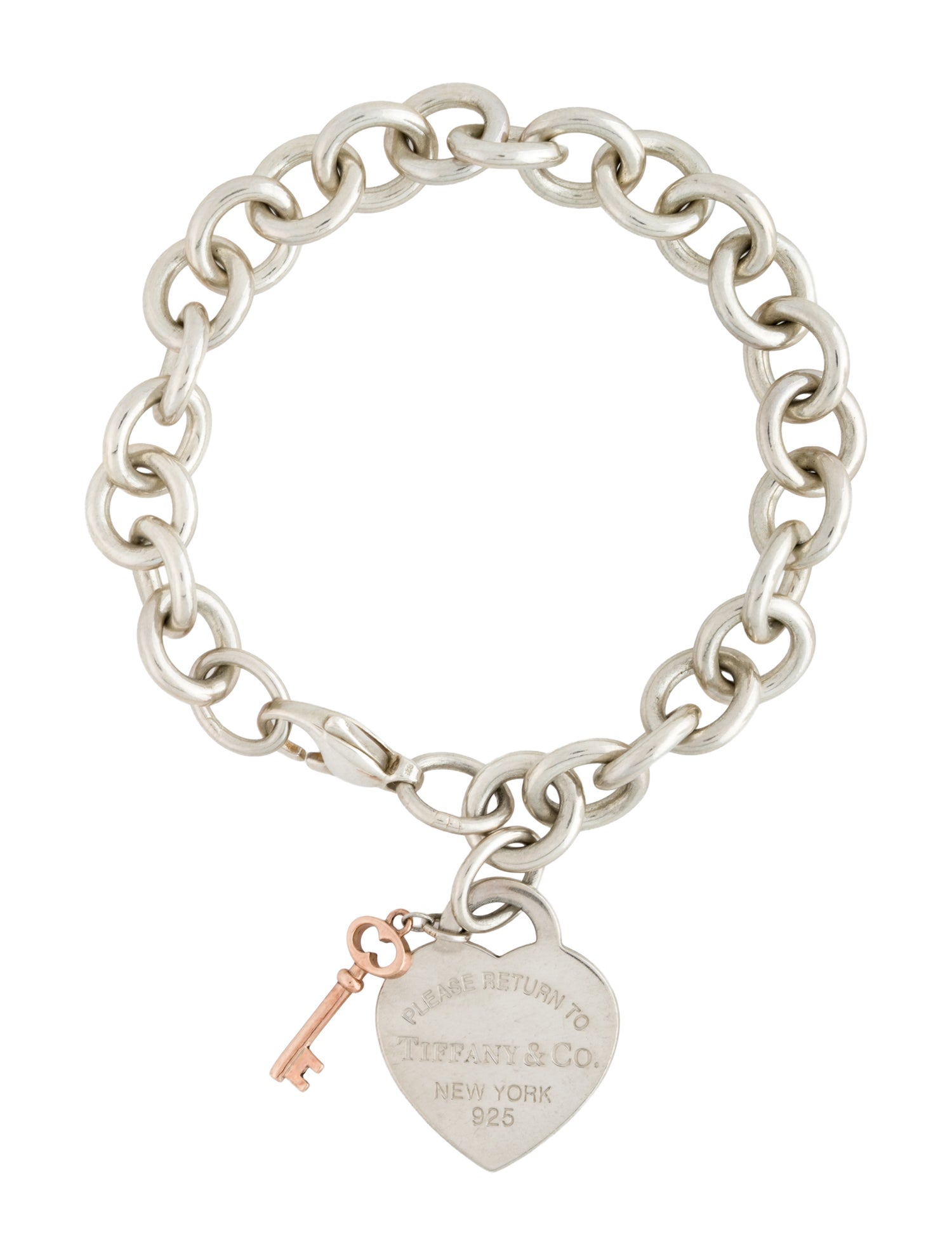 Tiffany & Co. Heart Tag Key Bracelet