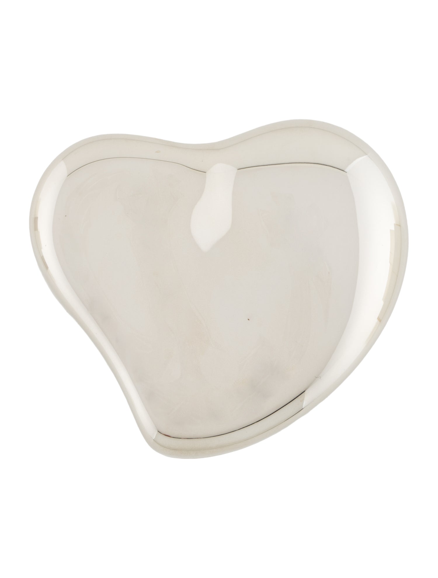 Tiffany & Co. Sterling Silver Heart Box