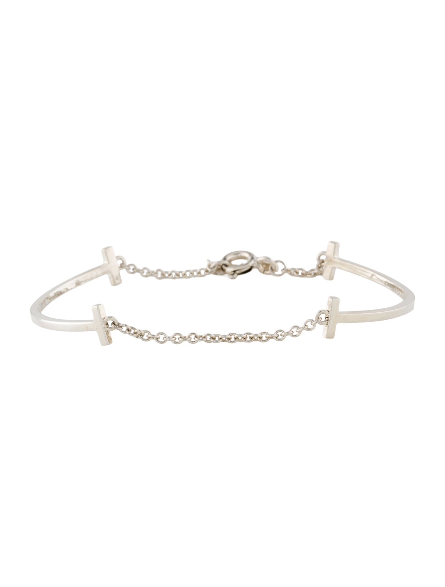 Tiffany & Co. Tiffany T Double Smile Bracelet