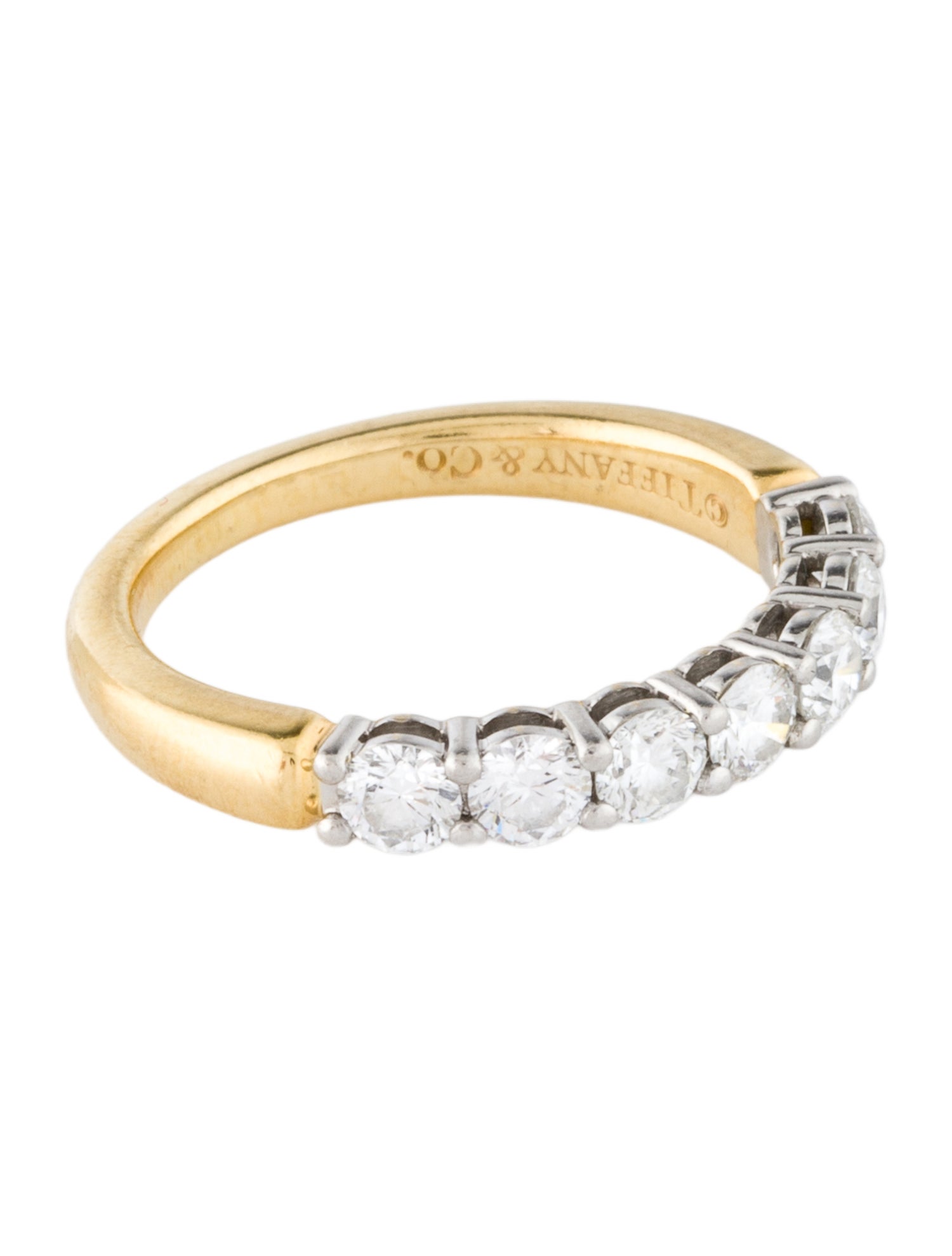 Tiffany & Co. 18K Diamond Forever Band