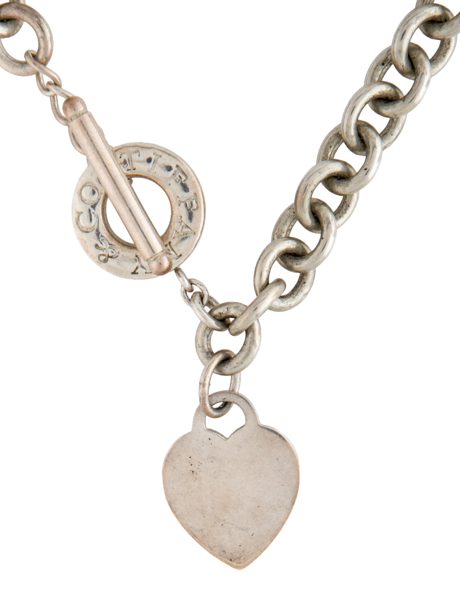 Tiffany & Co. Heart Tag Toggle Necklace