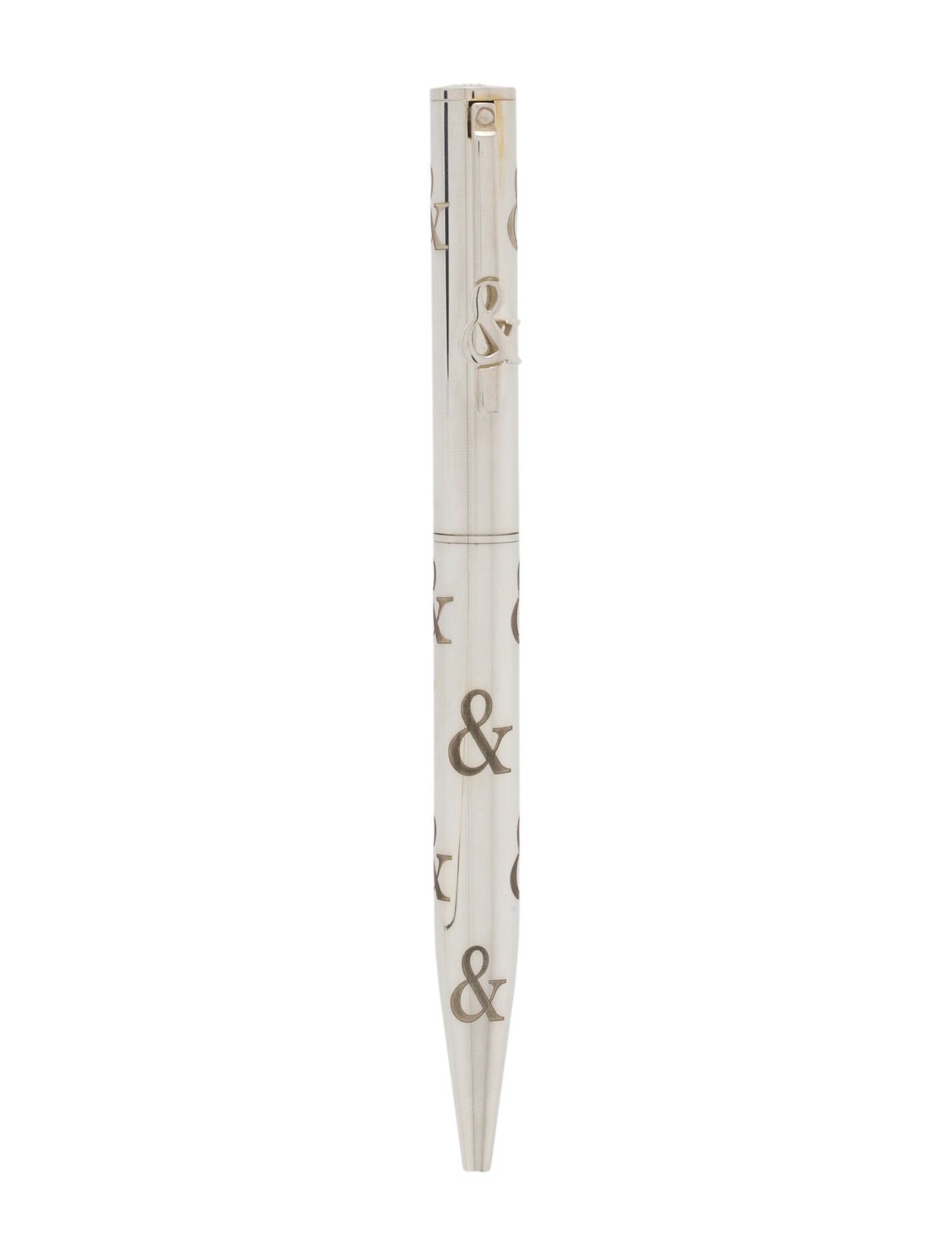 Tiffany & Co. Sterling Silver Ampersand Ballpoint Pen