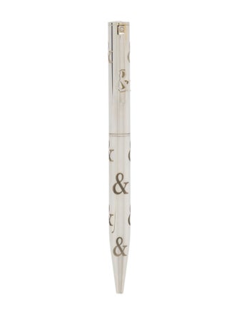 Tiffany & Co. Sterling Silver Ampersand Ballpoint Pen