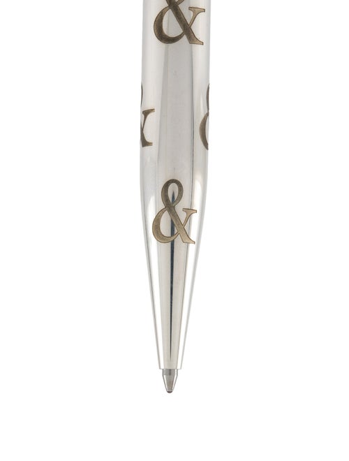Tiffany & Co. Sterling Silver Ampersand Ballpoint Pen