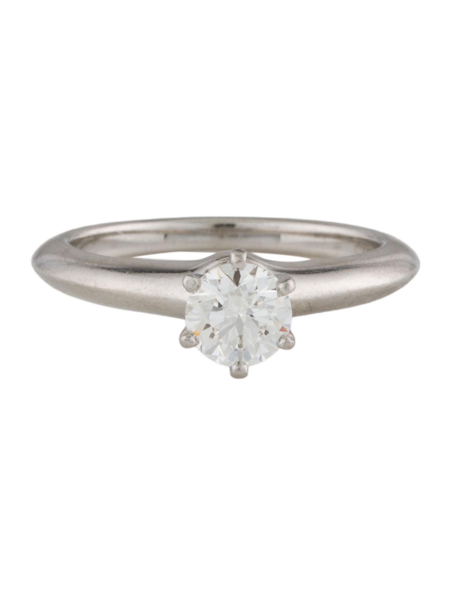 Tiffany & Co. Platinum Diamond Engagement Ring