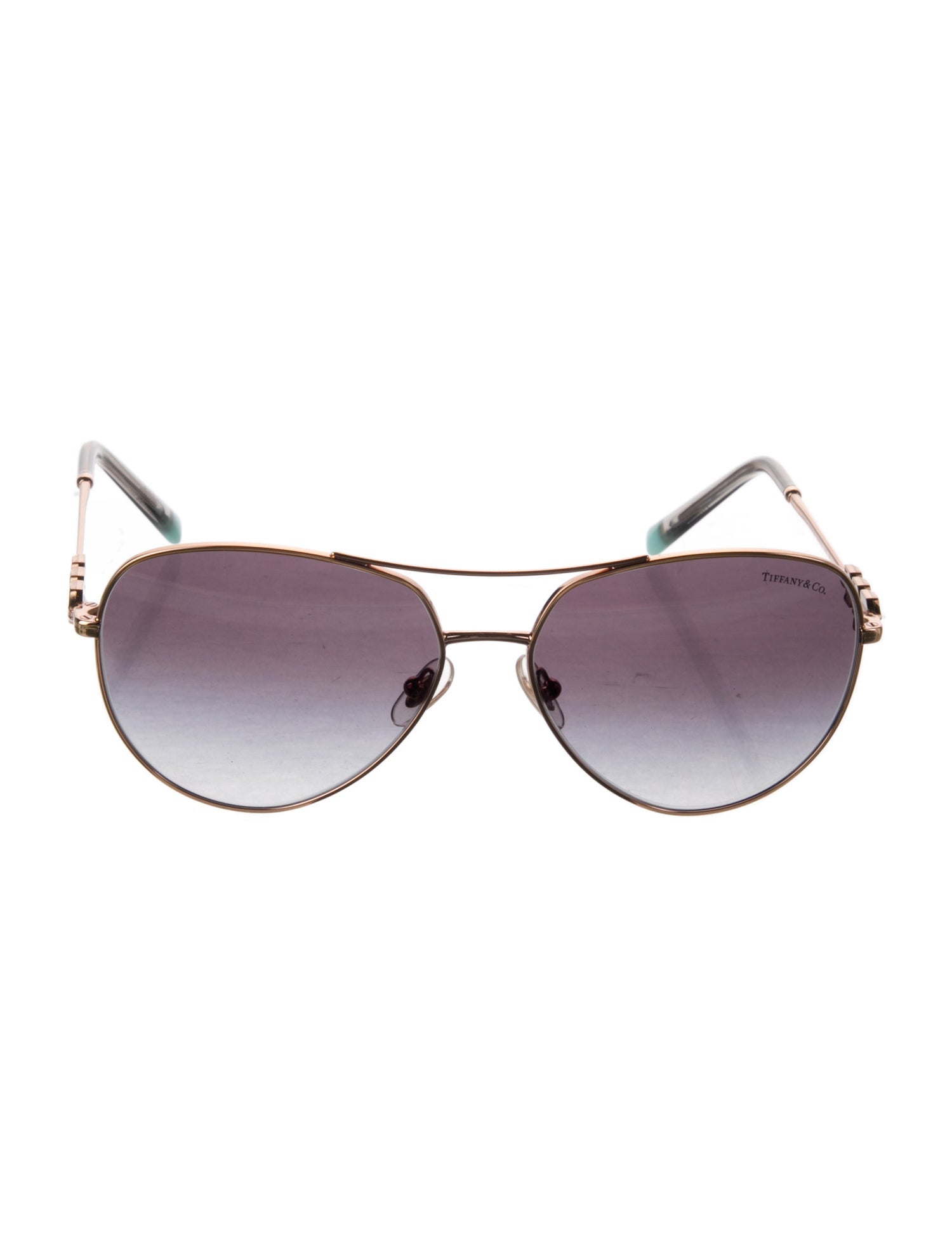 Tiffany & Co. Aviator Tinted Sunglasses