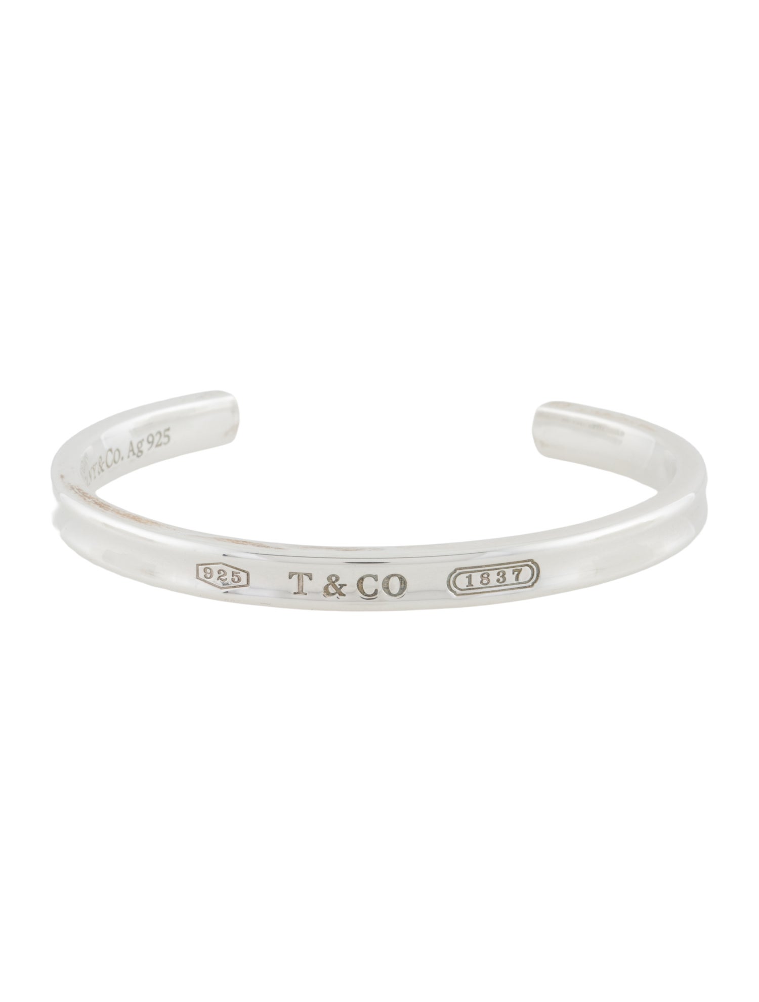 1837 Makers Narrow Cuff Tiffany And Co Cuff Bracelet 1837 Tiffany