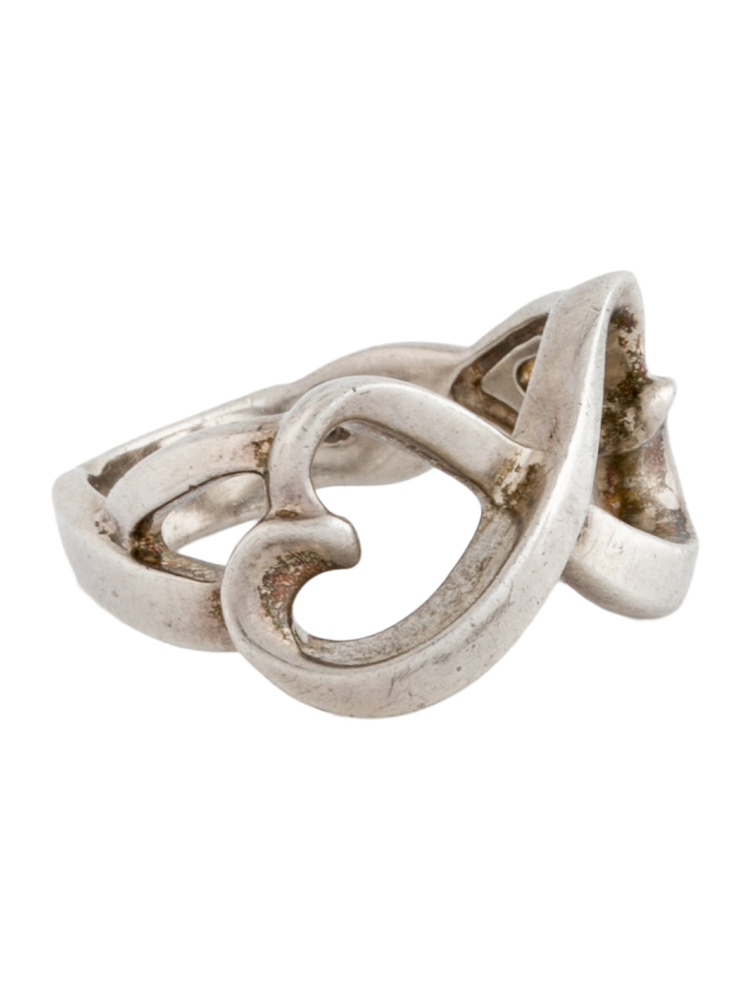 Tiffany & Co. Loving Heart Double Infinity Ring