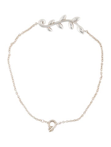 Tiffany & Co. Link Olive Leaf Vine Bracelet