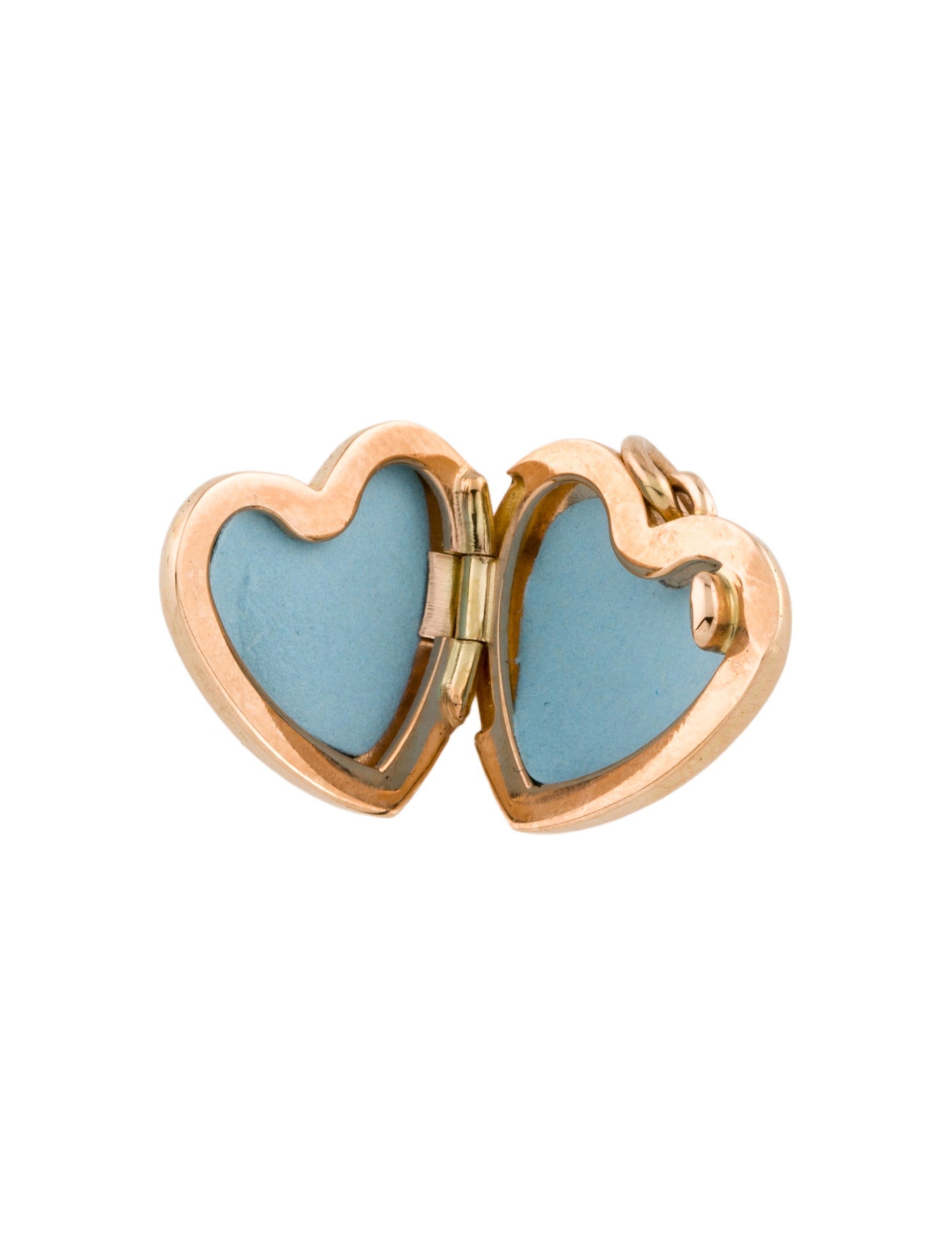 Tiffany & Co. 18K Diamond Heart Locket Pendant