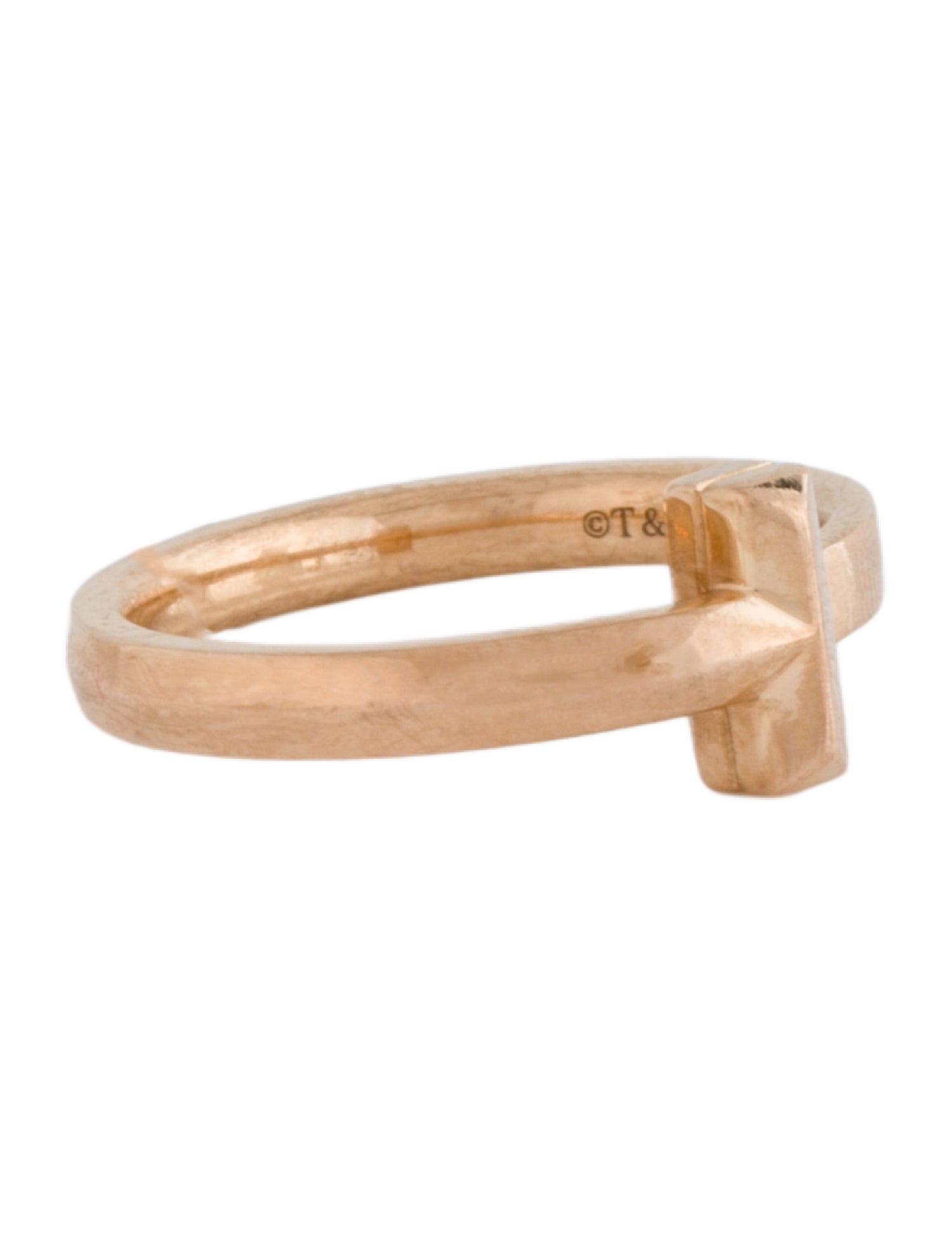 Tiffany & Co. 18K T1 Ring