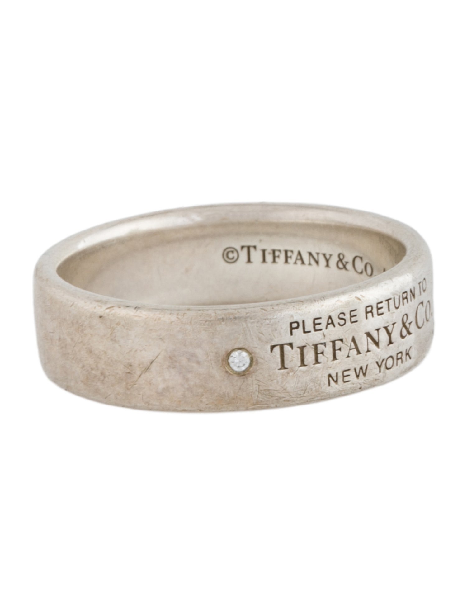 Tiffany & Co. Diamond Narrow Band