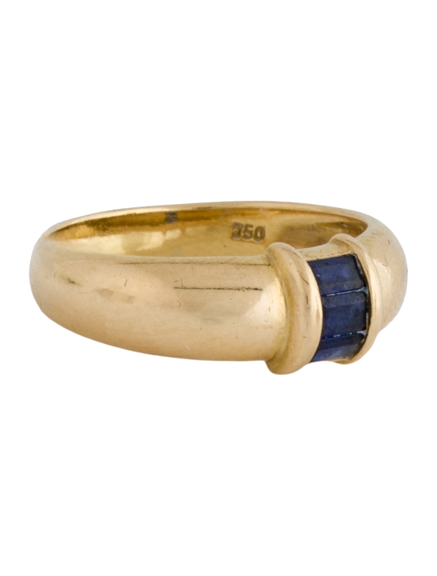 Tiffany & Co. Vintage 18K Sapphire Band Ring