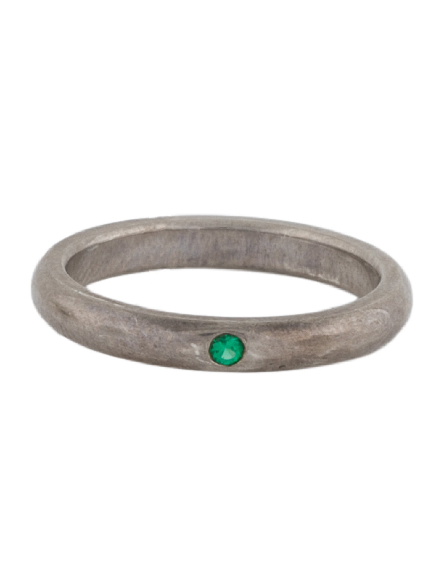 Tiffany & Co. Emerald Stackable Band Ring
