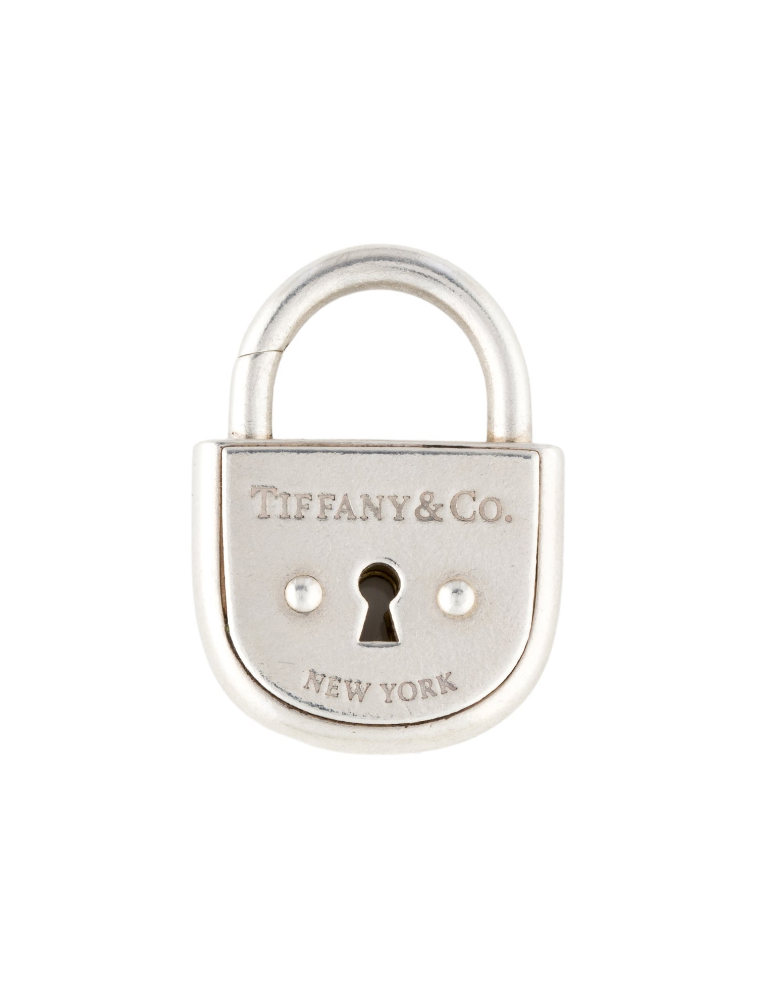 Tiffany & Co. Padlock Charm Pendant